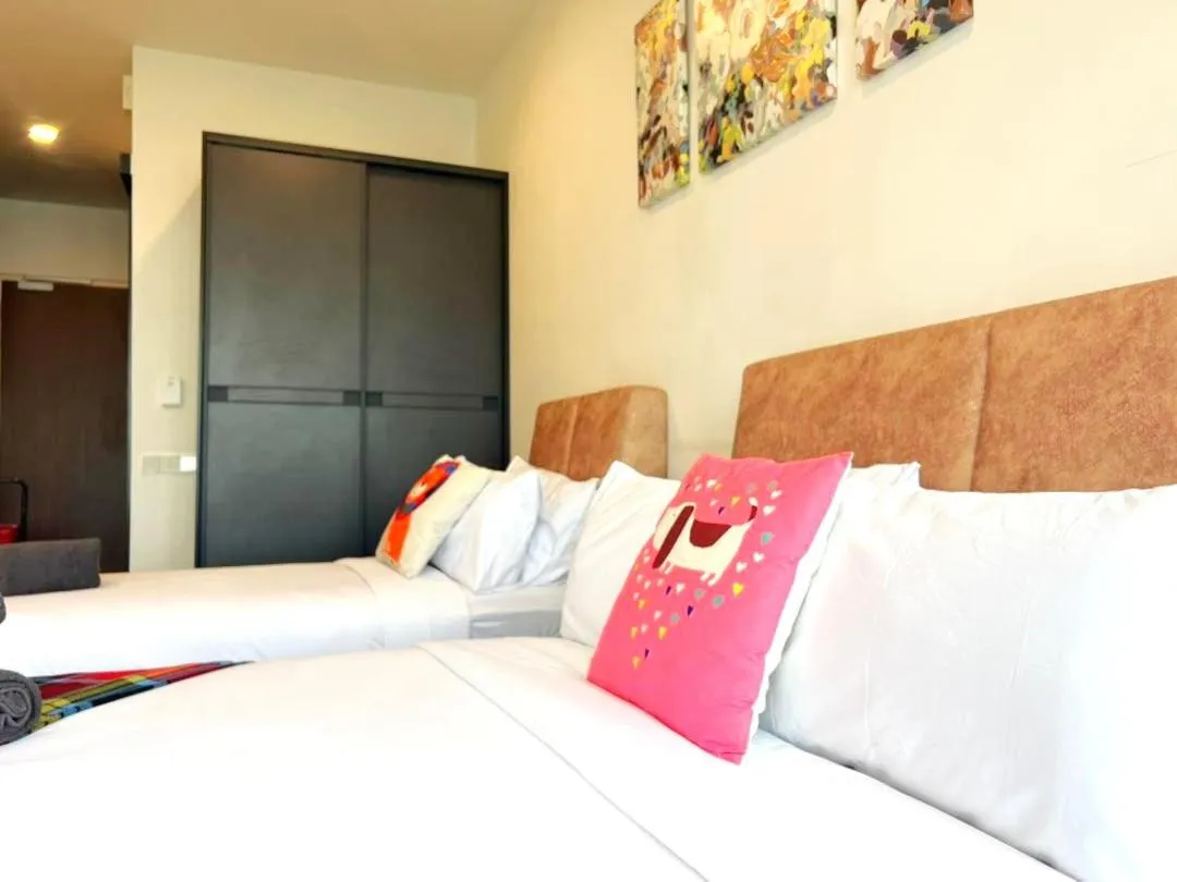 Bed in Ceylonz Suite, Bukit Bintang by MK HOME