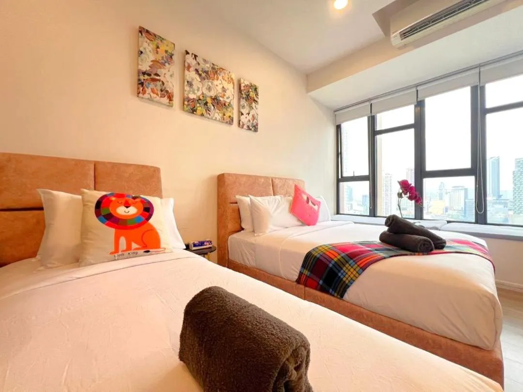 Bed in Ceylonz Suite, Bukit Bintang by MK HOME