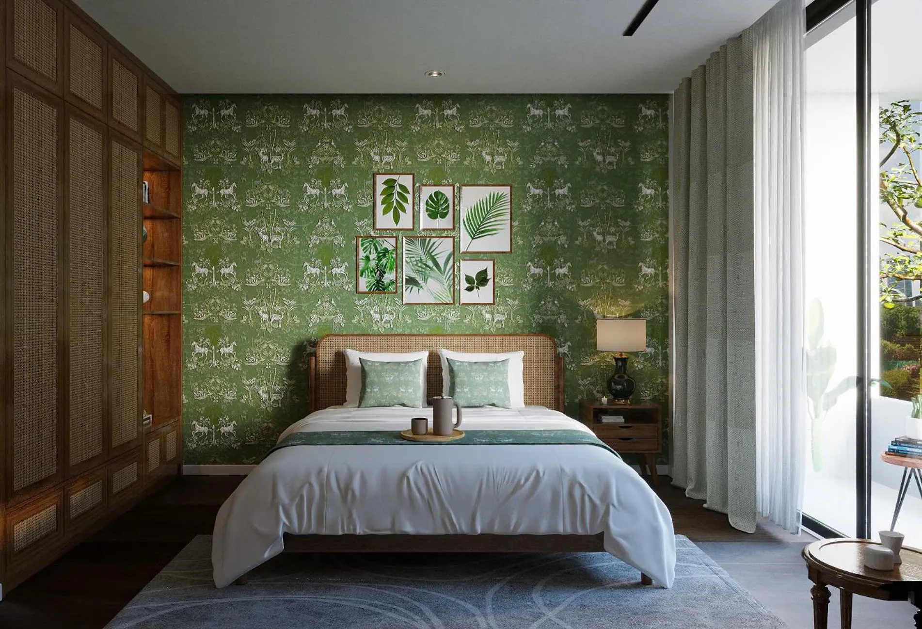 Bedroom in The Coffee City - Healing & Retreats