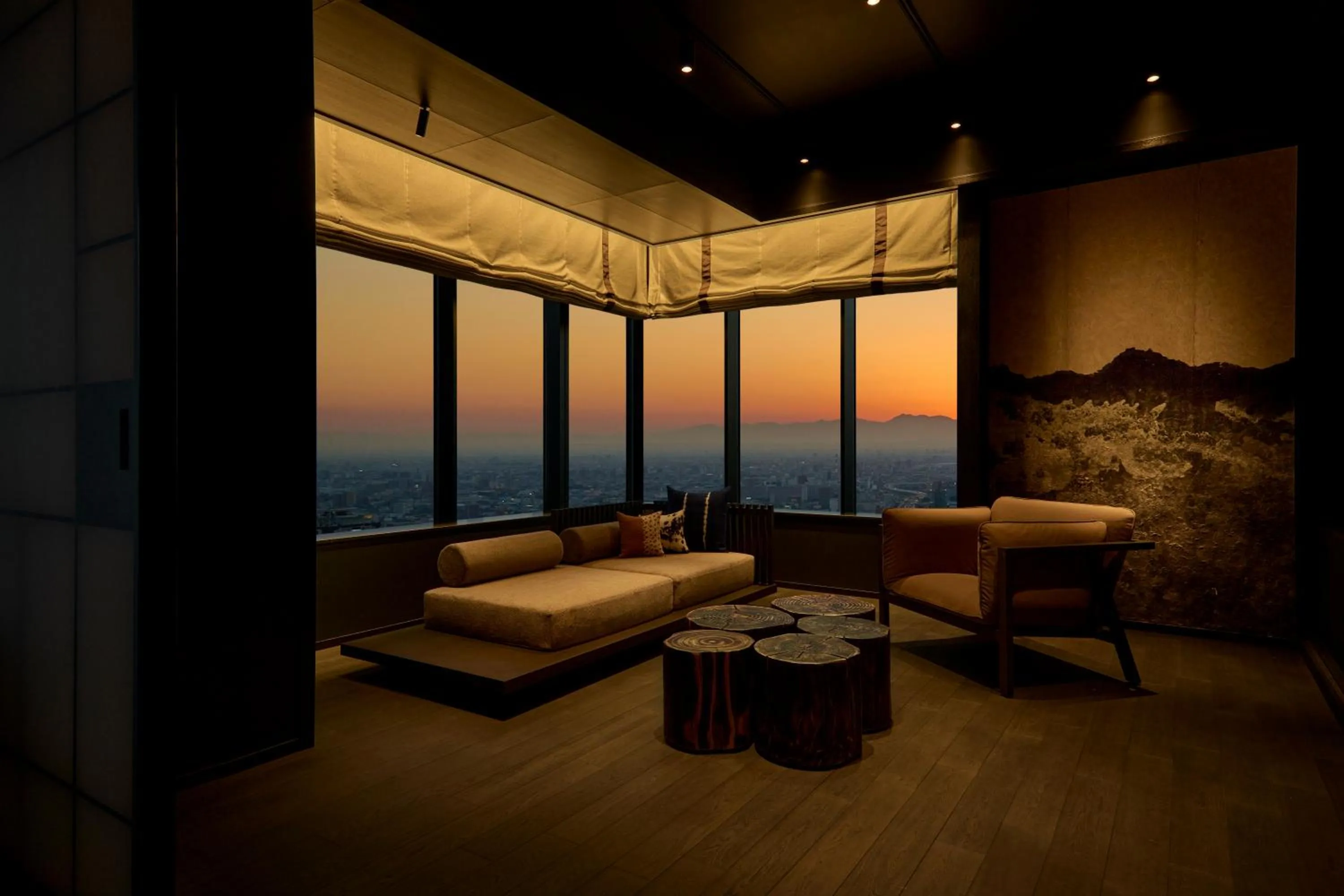 Living room in The Royal Park Hotel Iconic Nagoya