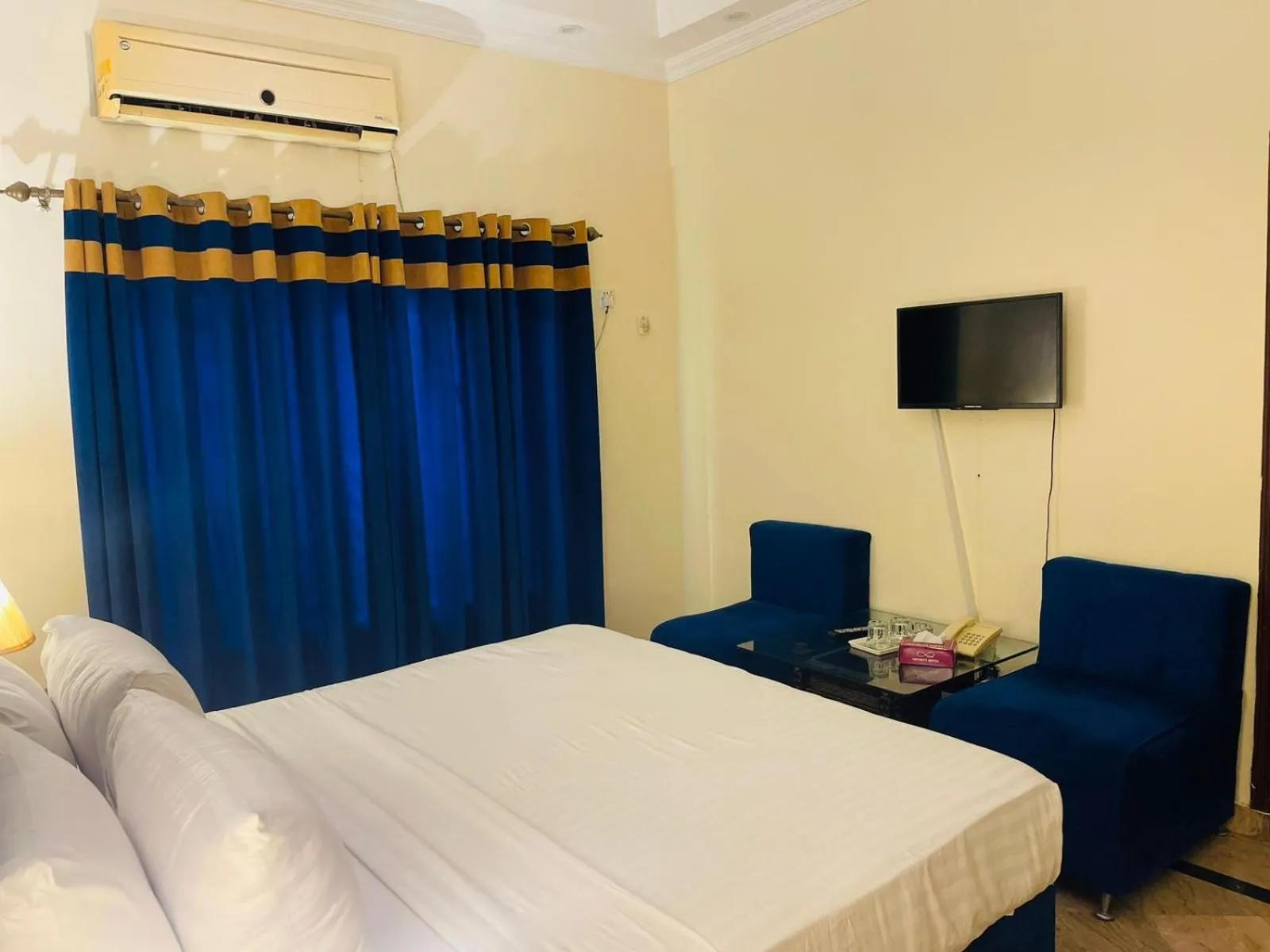 Bed in Infinity Hotel