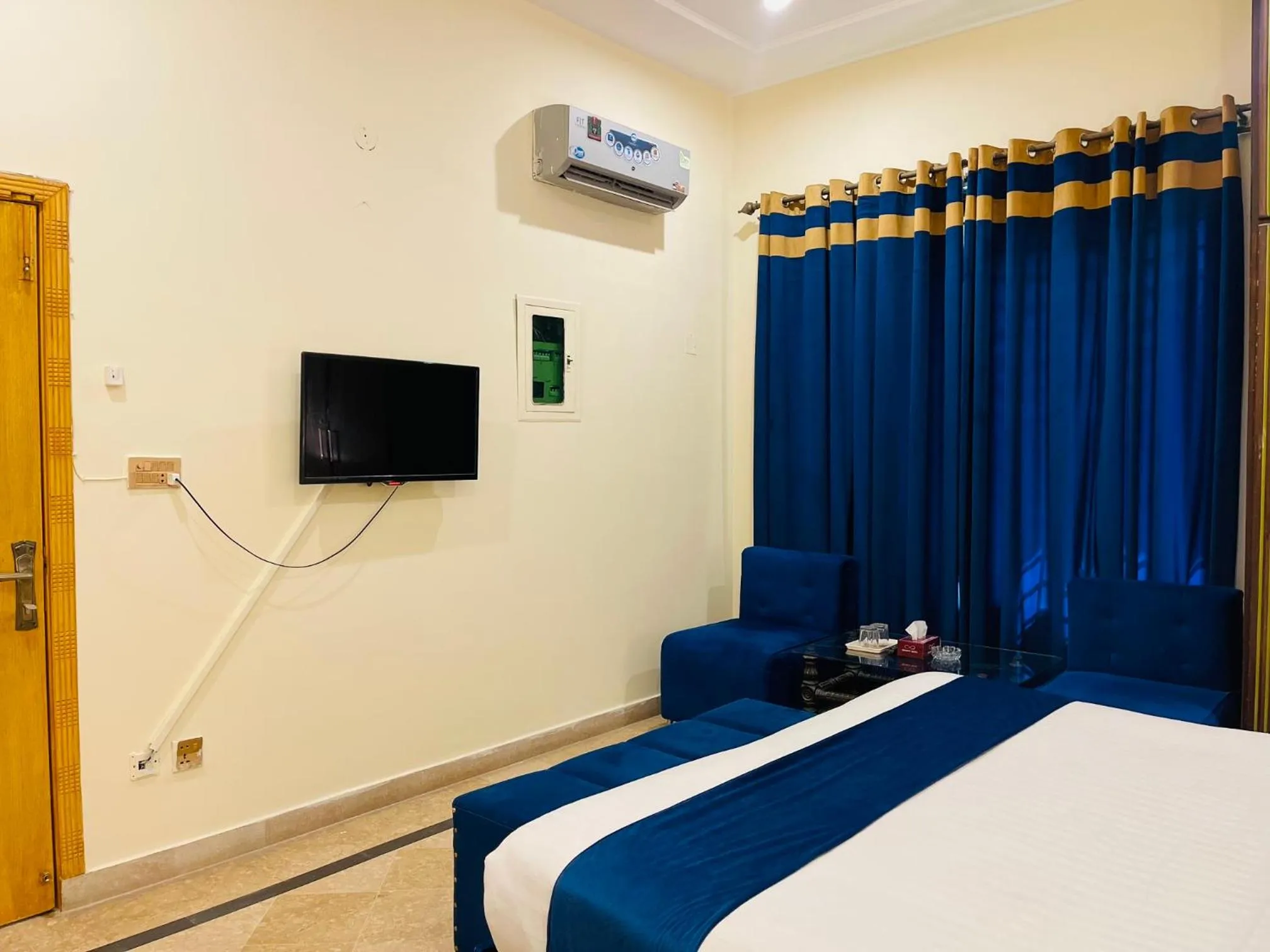 Bed in Infinity Hotel