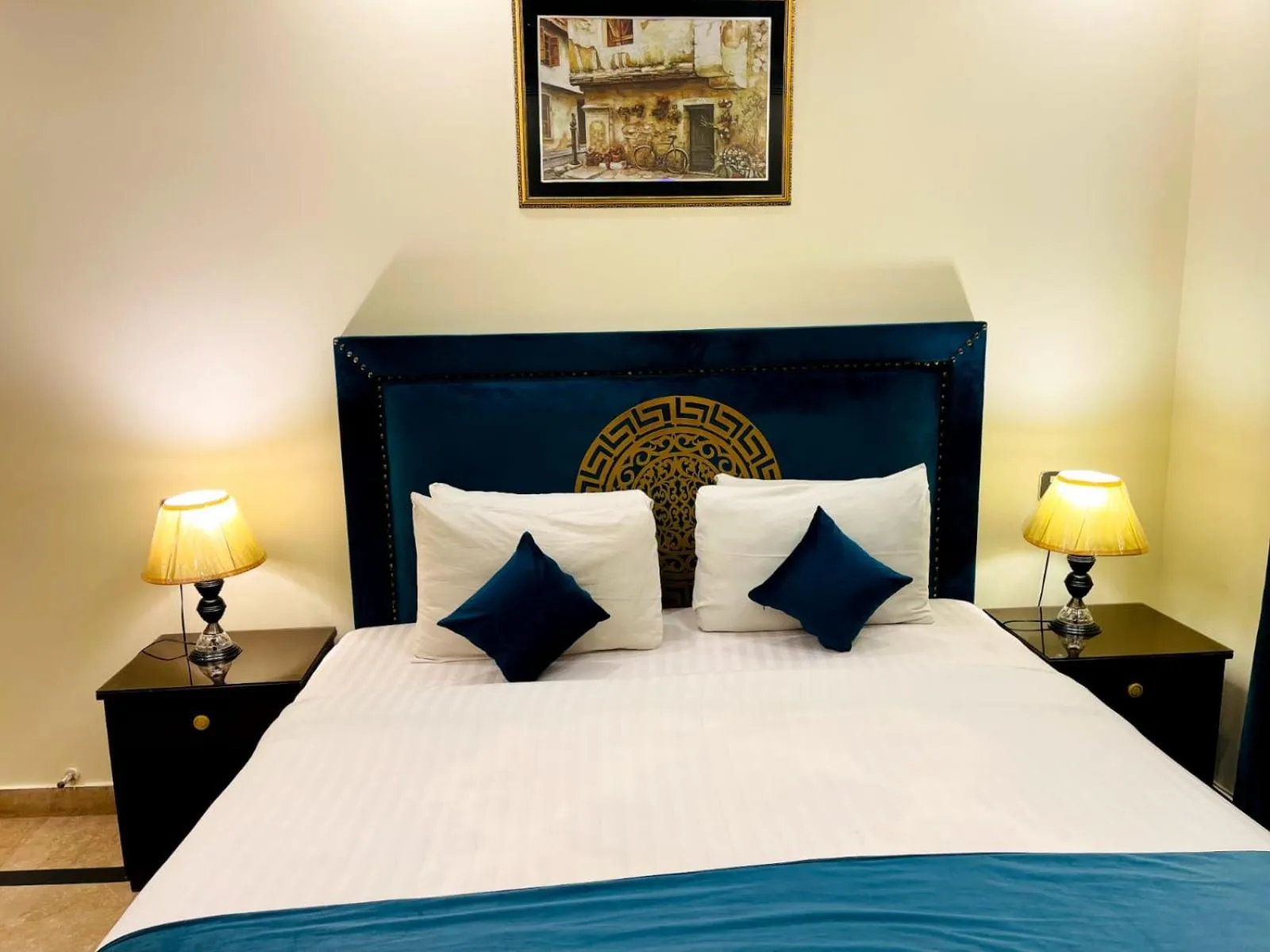 Bed in Infinity Hotel