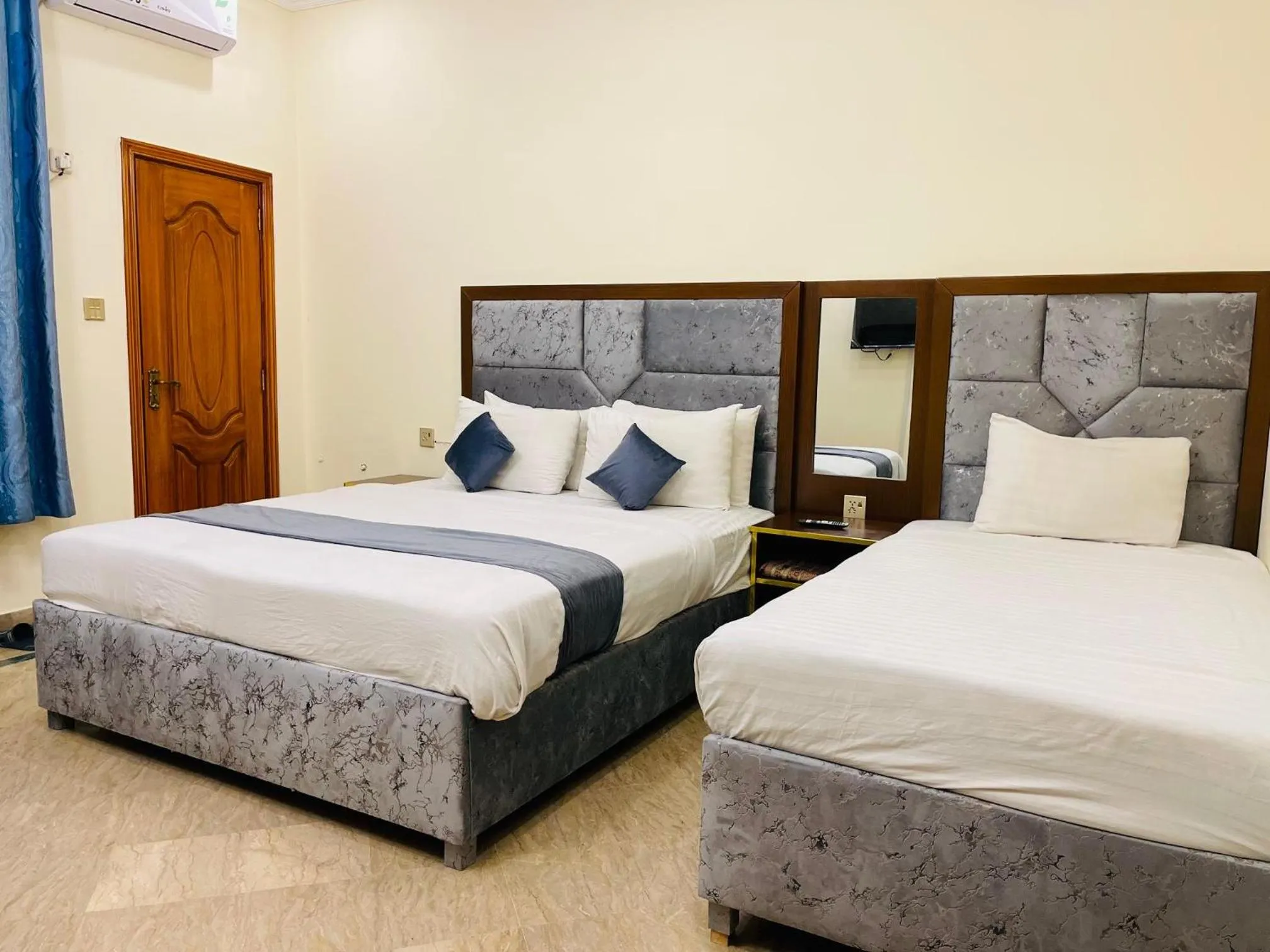 Bed in Infinity Hotel