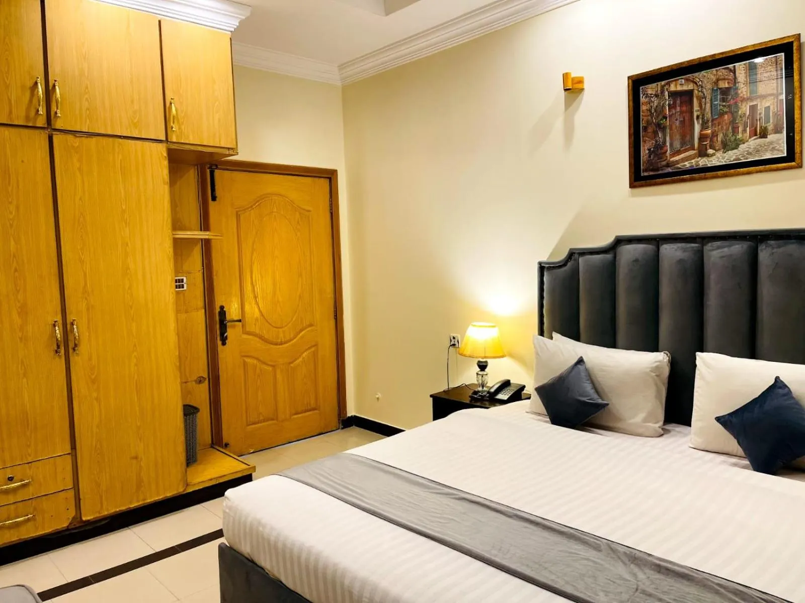 Bed in Infinity Hotel