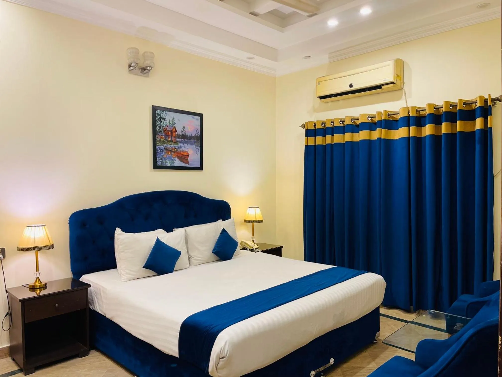 Bed in Infinity Hotel