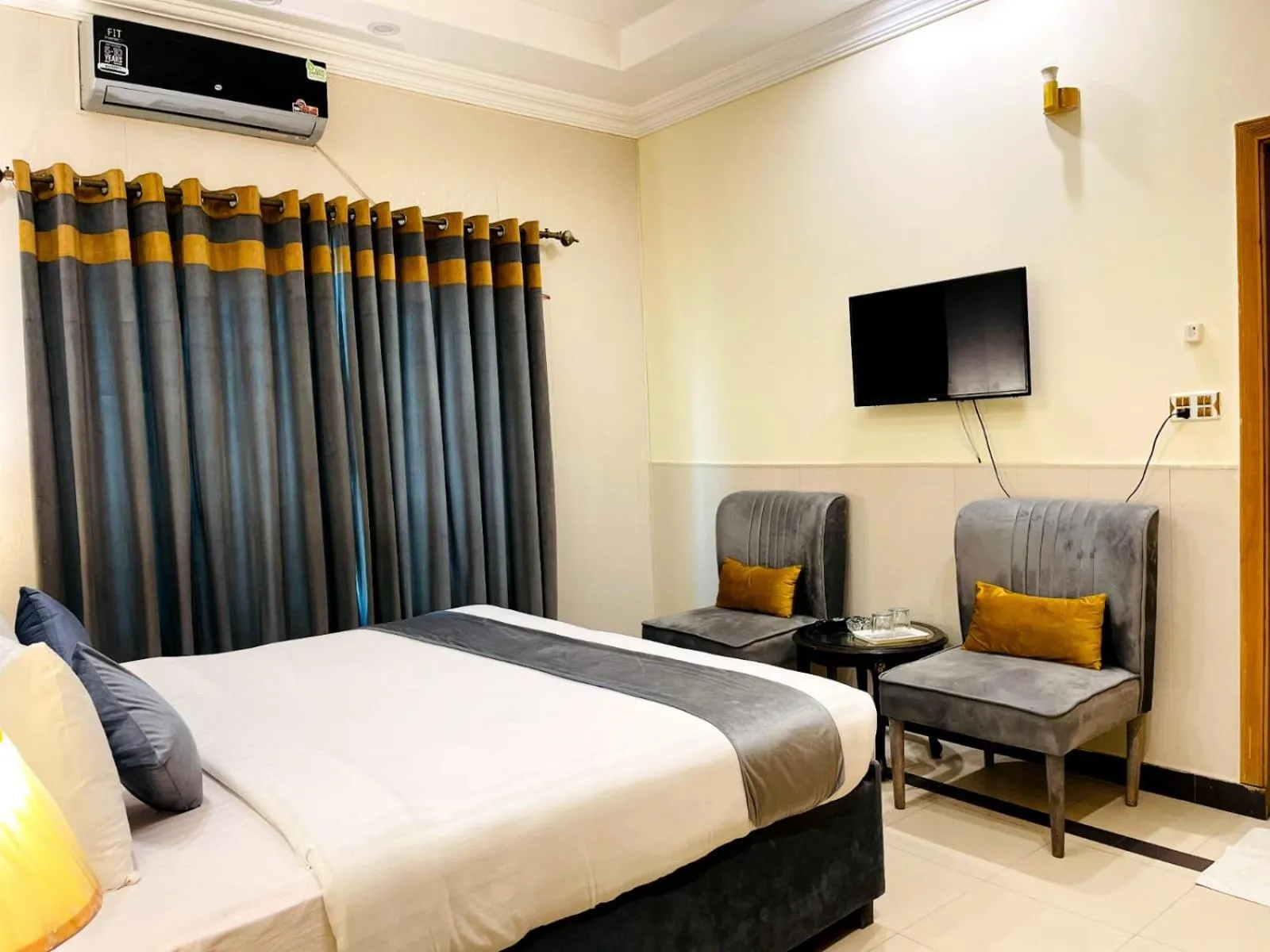 Bed in Infinity Hotel