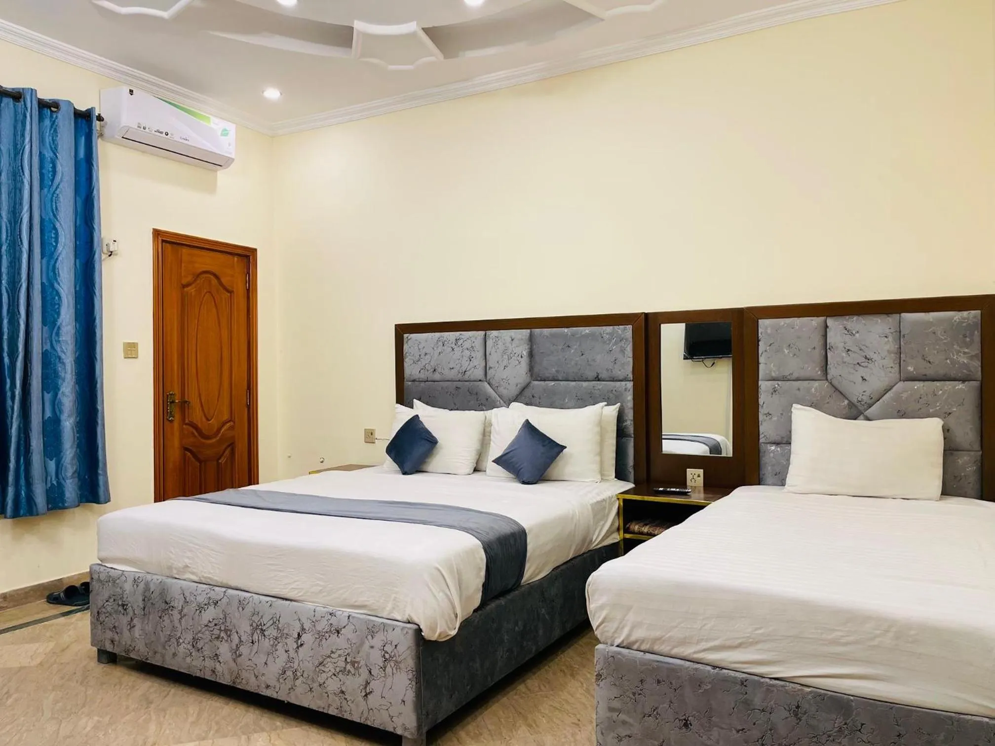 Bed in Infinity Hotel