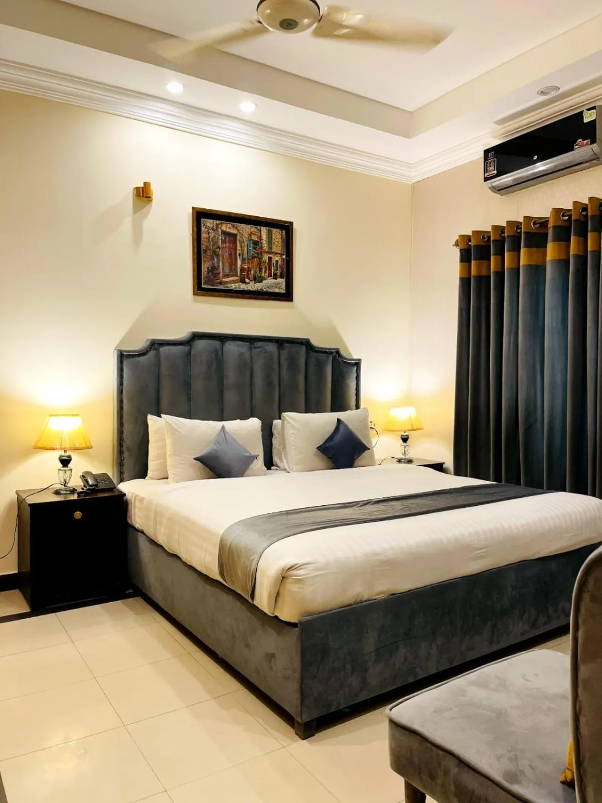 Bed in Infinity Hotel