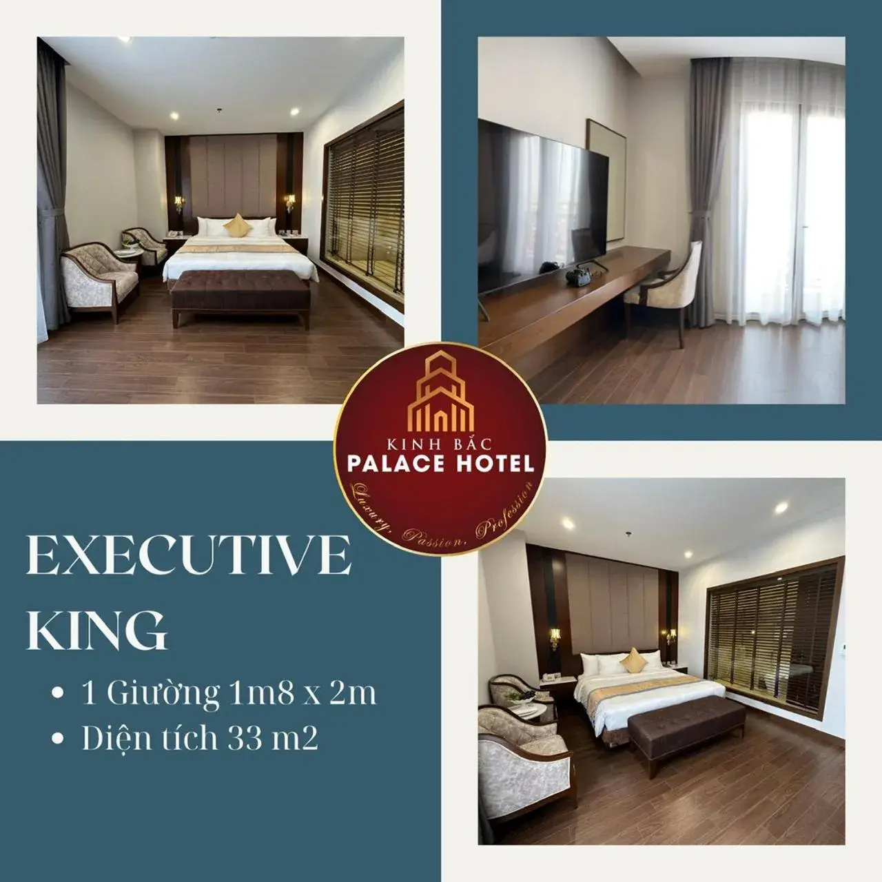 Large Double Room - single occupancy in Kinh Bắc Palace Hotel Large Double Room - single occupancy in Kinh Bắc Palace Hotel