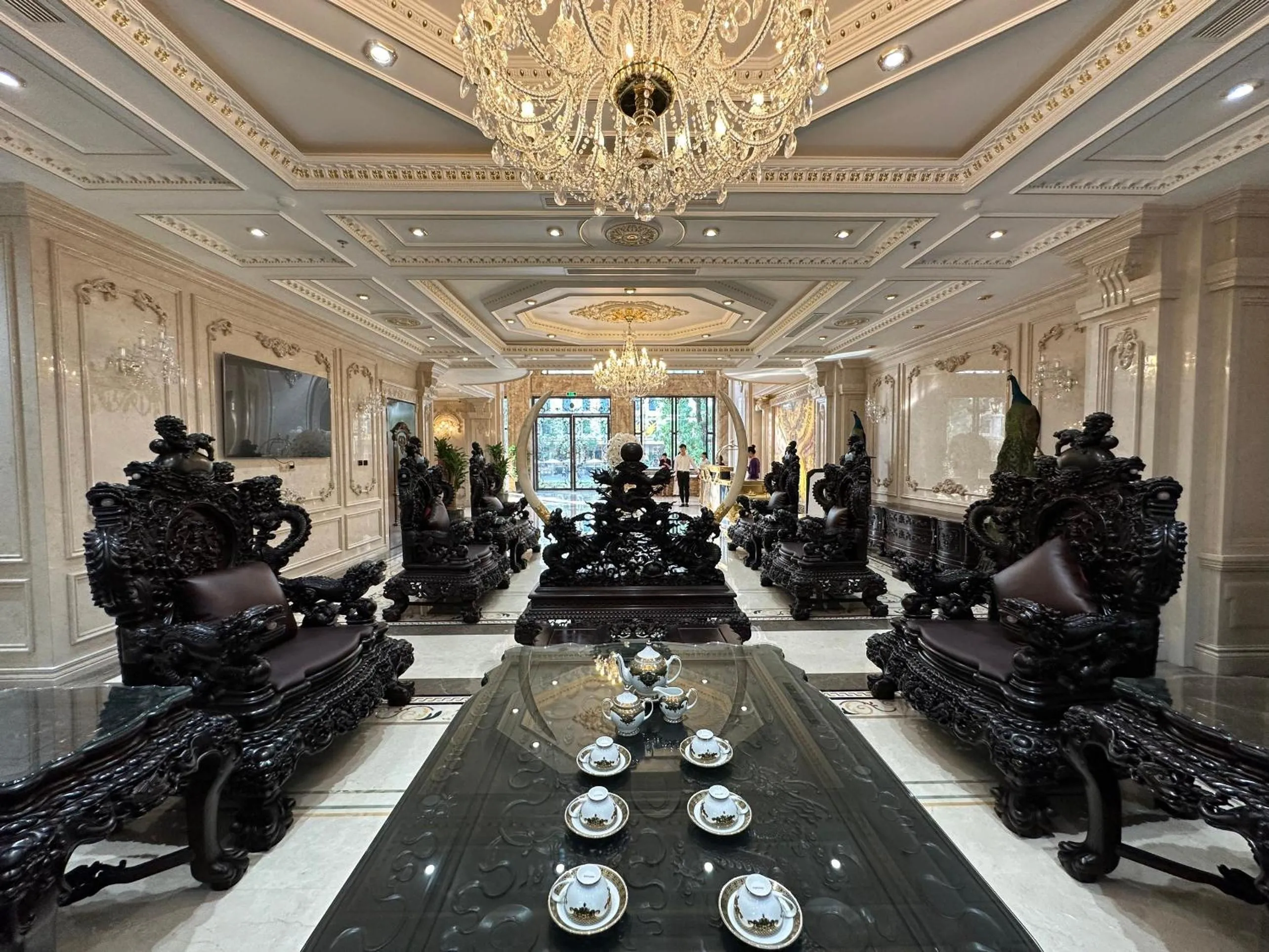 Living room in Kinh Bắc Palace Hotel