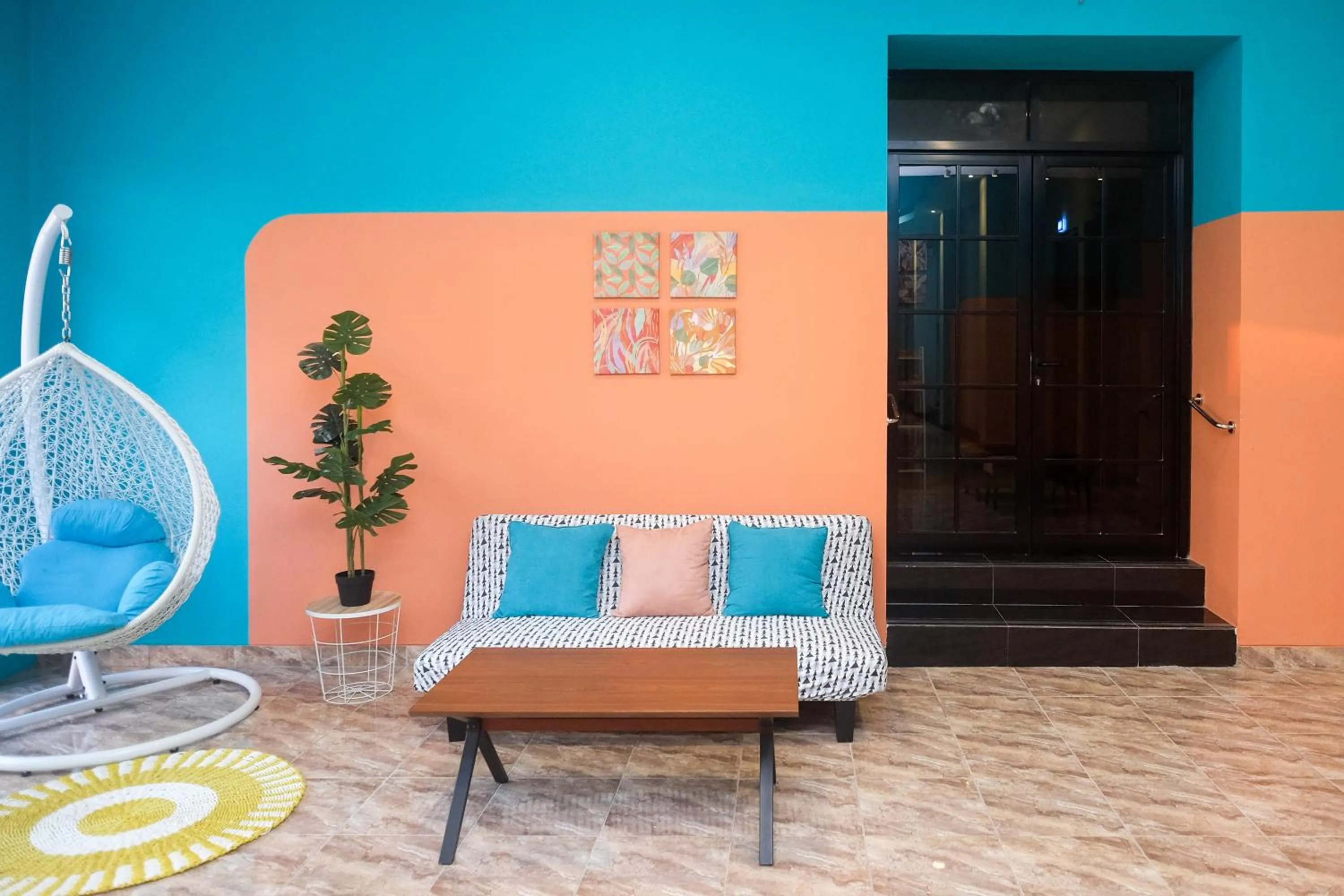 Lobby or reception in Sans Hotel City Park Medoho Semarang