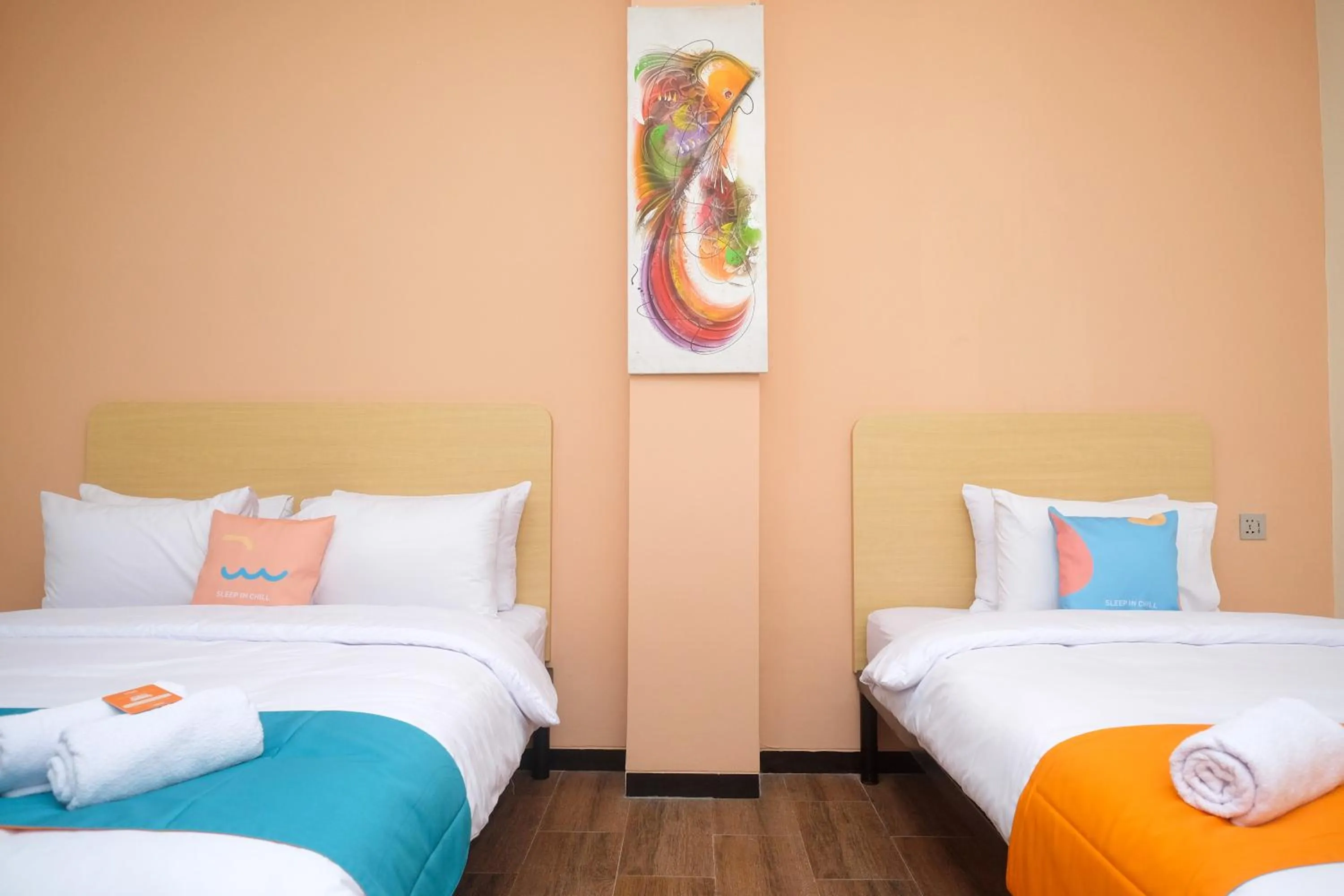 Bedroom, Bed in Sans Hotel City Park Medoho Semarang
