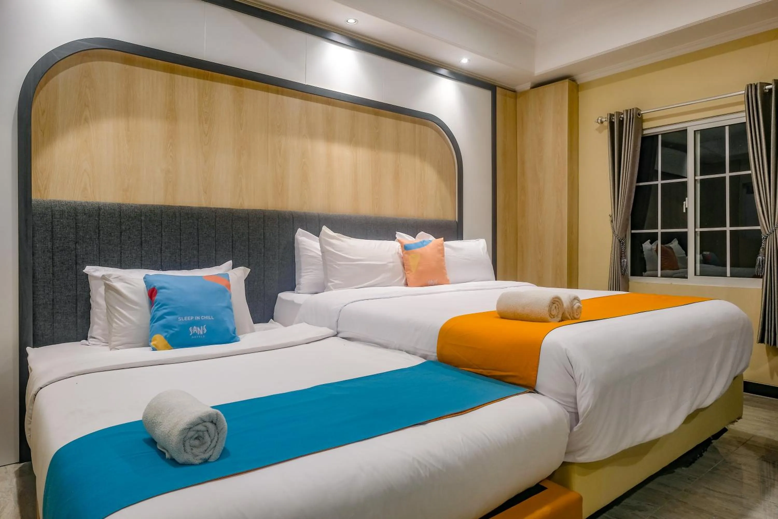 Bedroom, Bed in Sans Hotel City Park Medoho Semarang