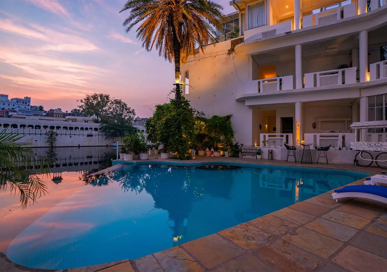 Swimming pool in Moustache Udaipur Verandah