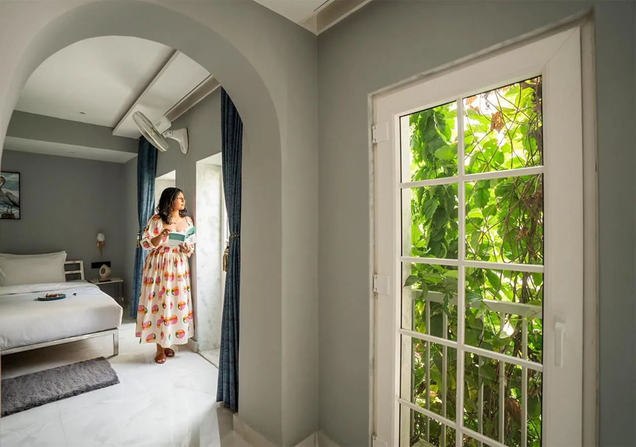 Bedroom, Bed in Moustache Udaipur Verandah
