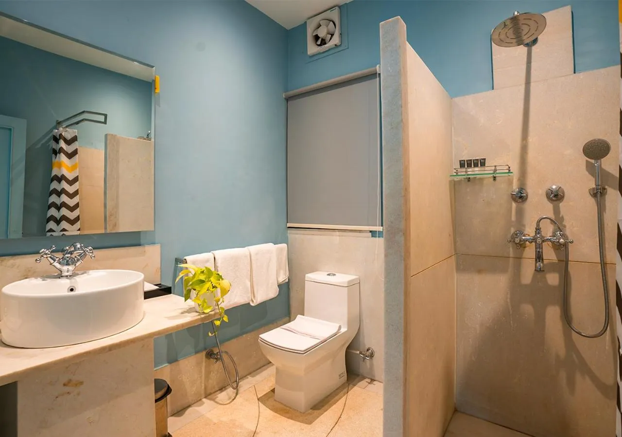 Shower in Moustache Udaipur Verandah