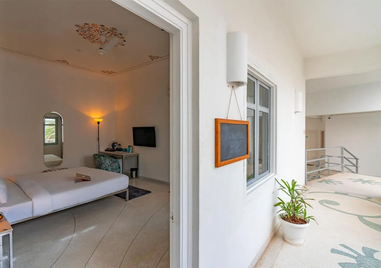 Photo of the whole room, Bed in Moustache Udaipur Verandah