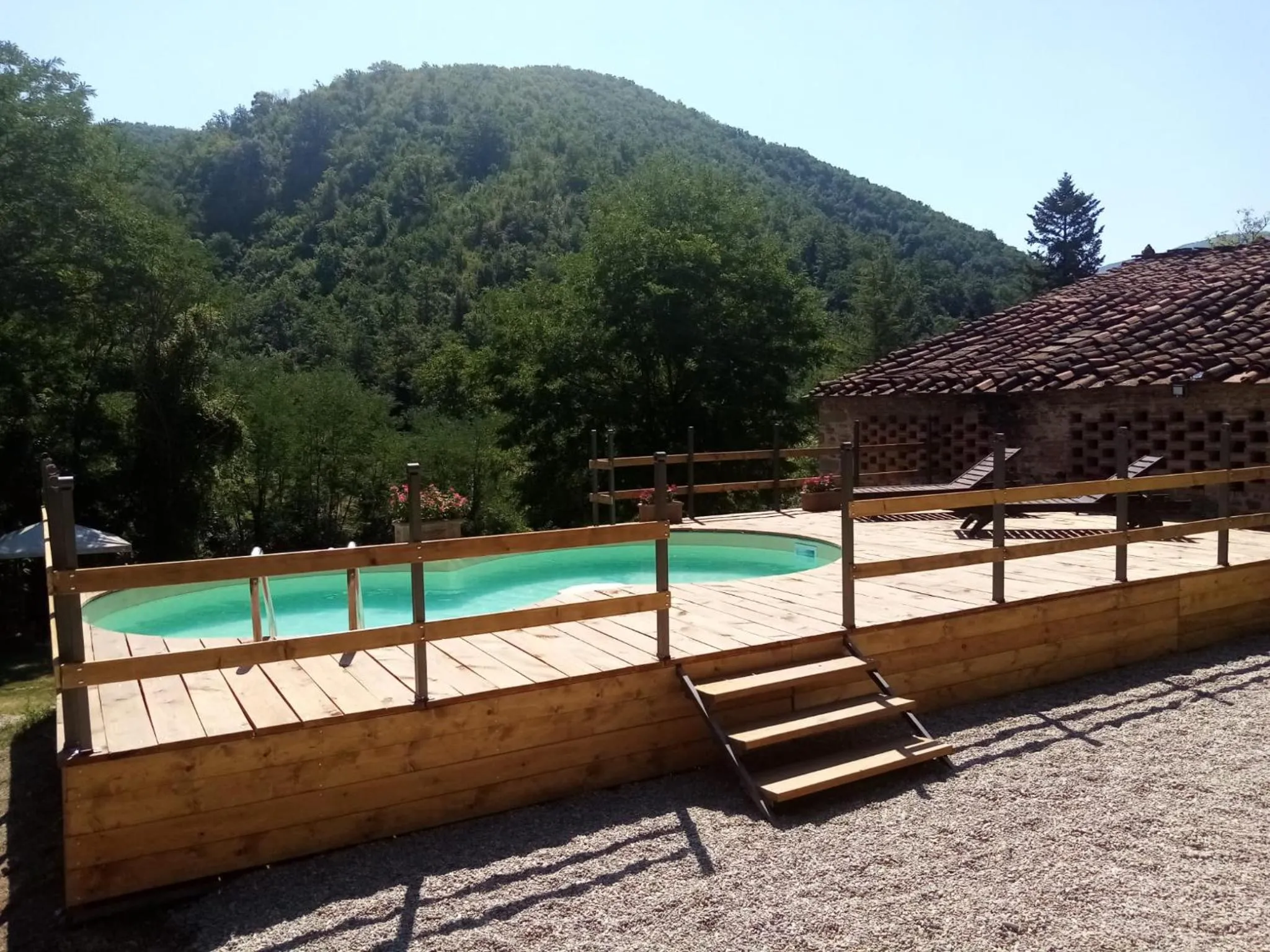 Swimming pool in Locanda Di Alberi