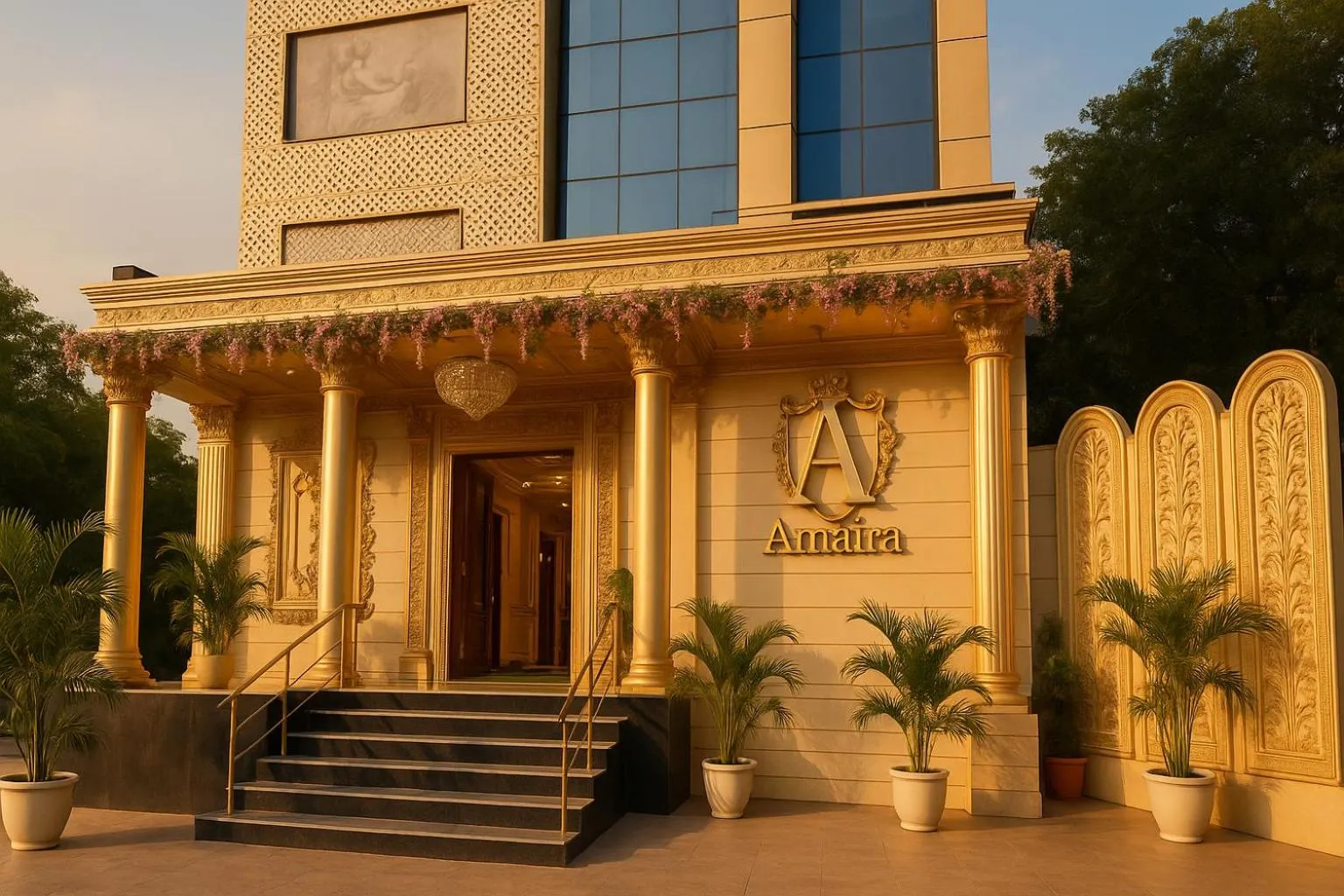 Property building in Amaira Hotels & Banquets Near Vaishali Metro Station