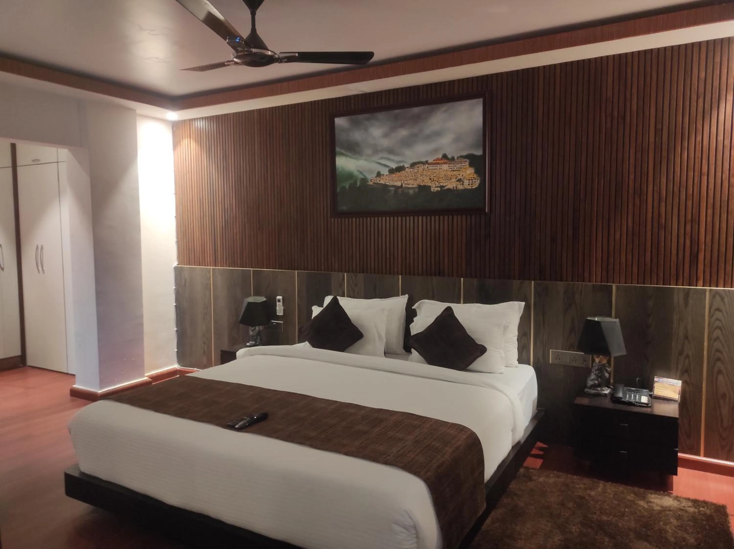 Bed in Hotel Obsidian Blue