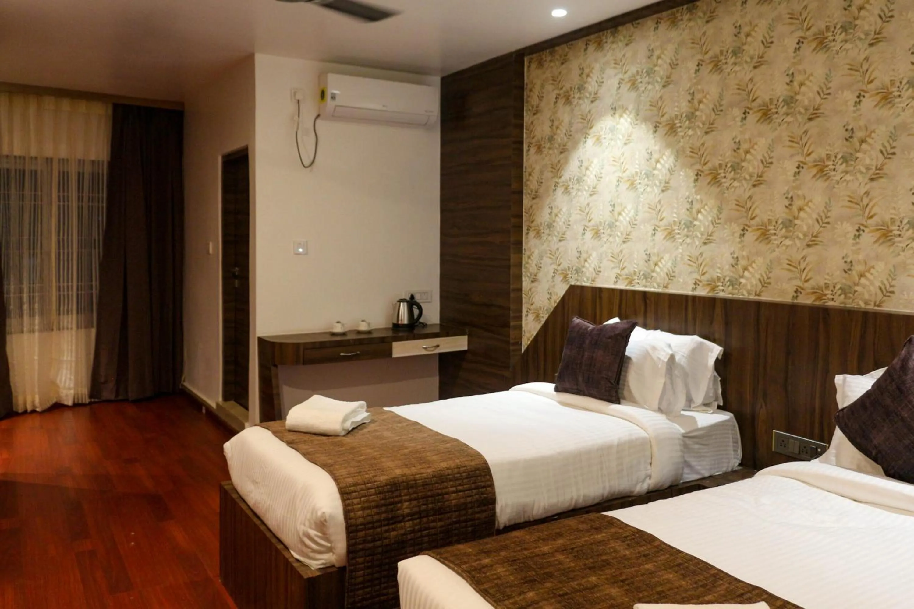 Bed in Hotel Obsidian Blue