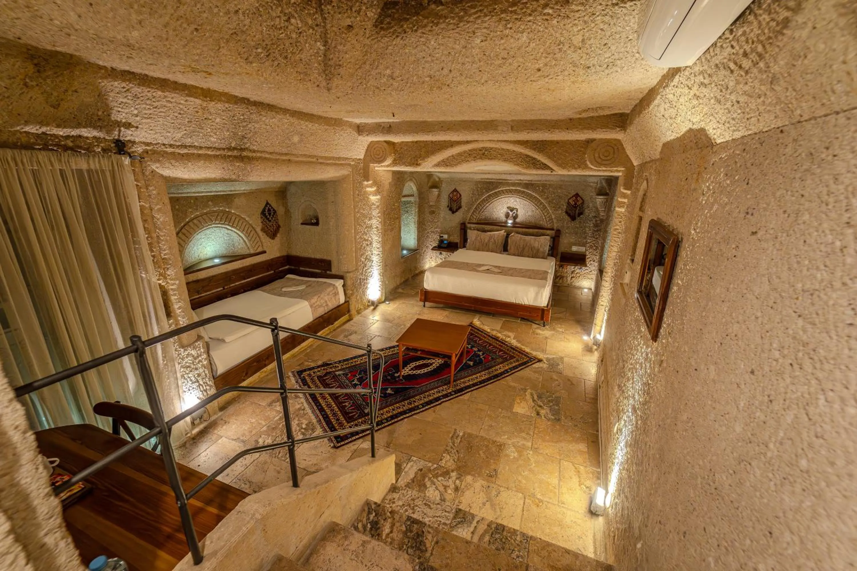 Bed in Osmanbey Cave House