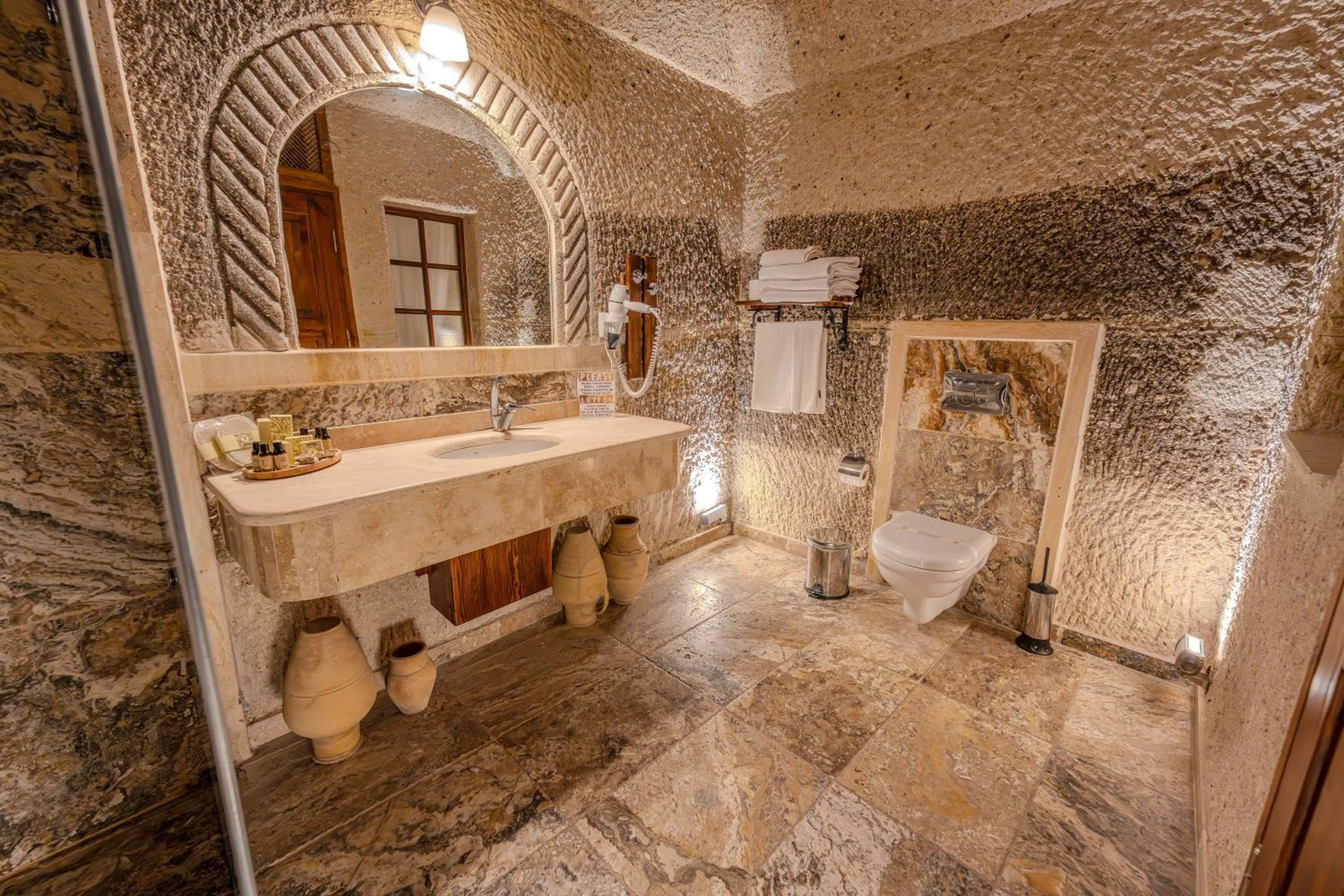 towels in Osmanbey Cave House