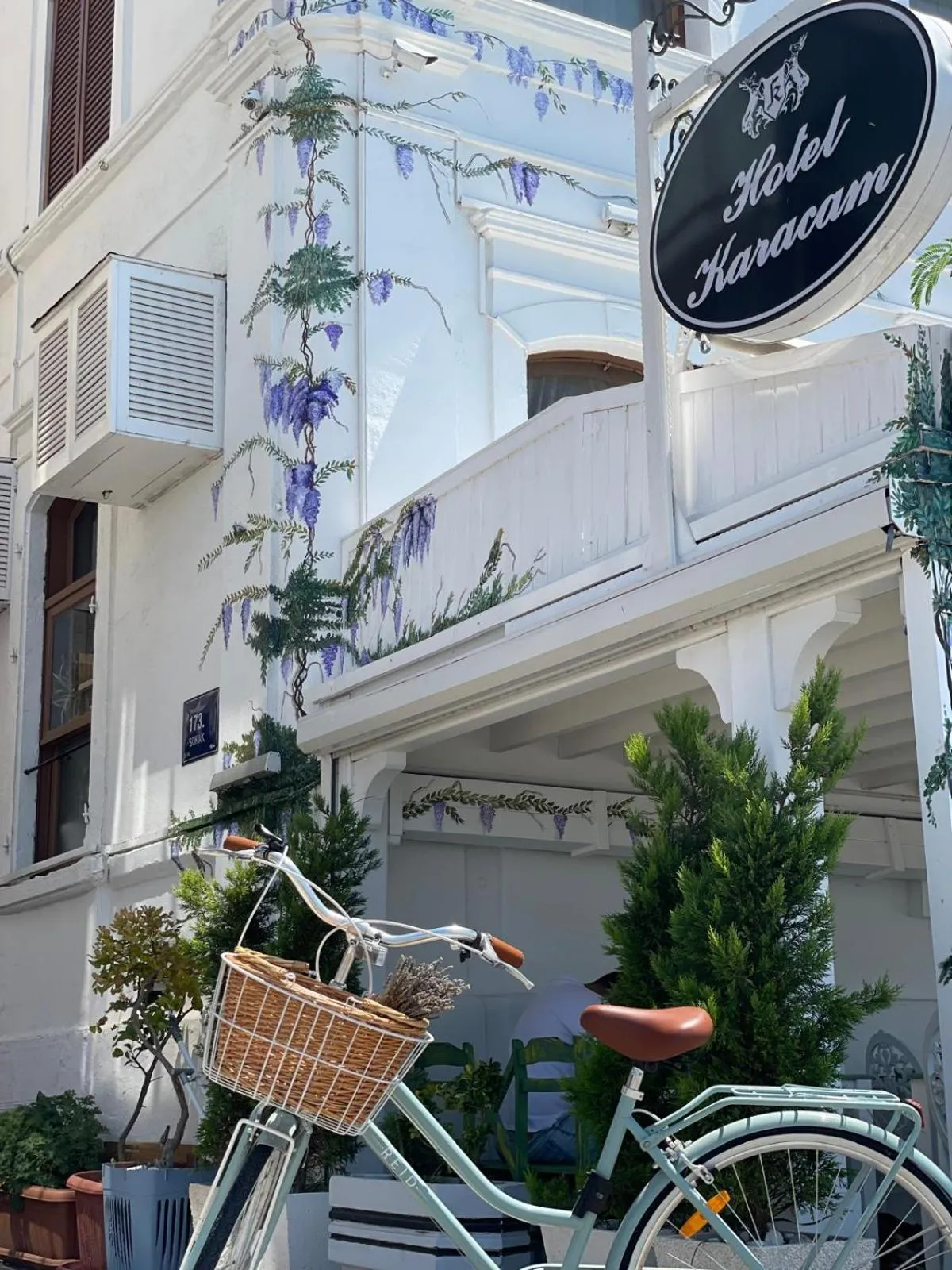 Garden in Hotel Karacam