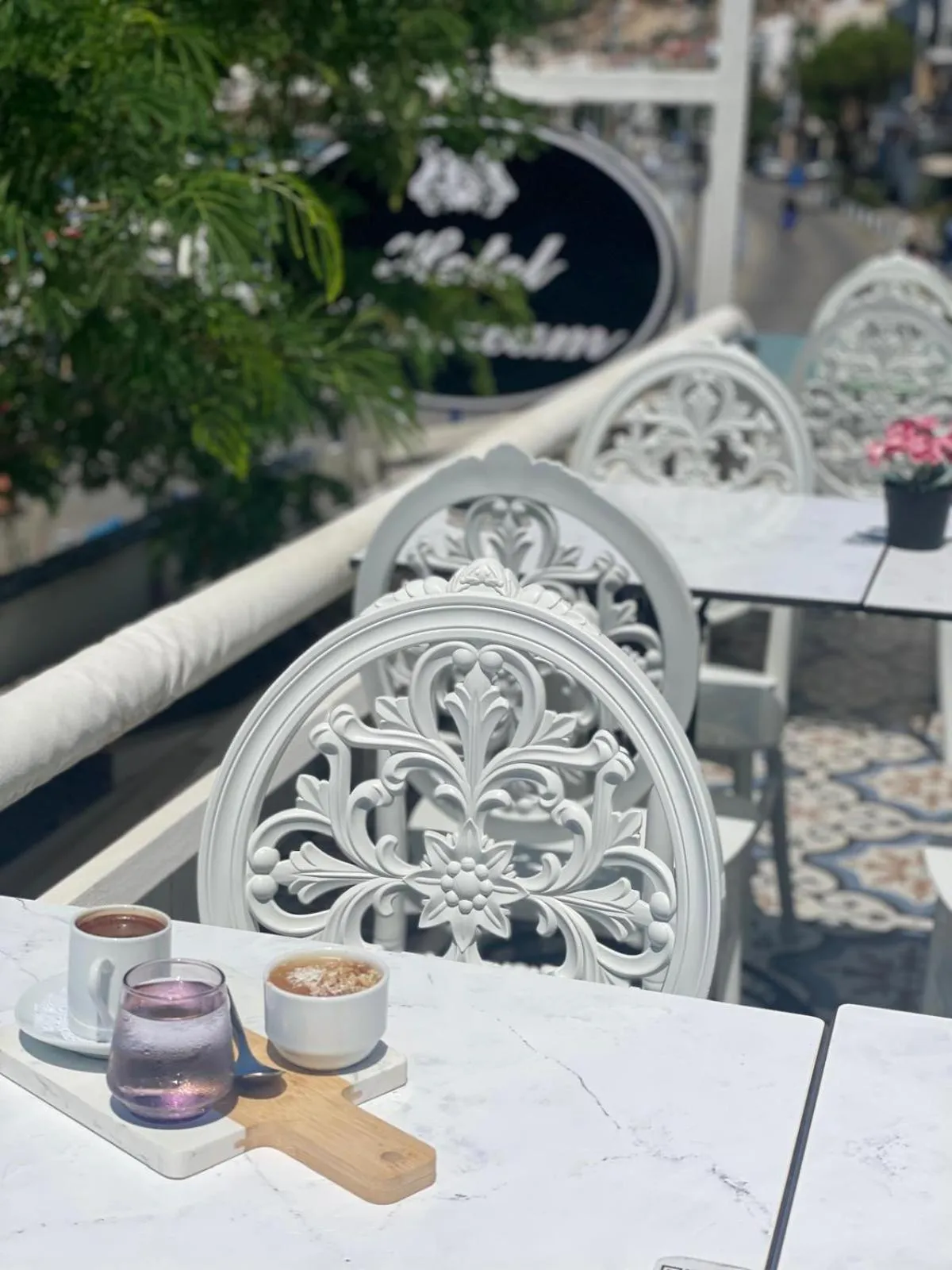 Balcony/Terrace in Hotel Karacam