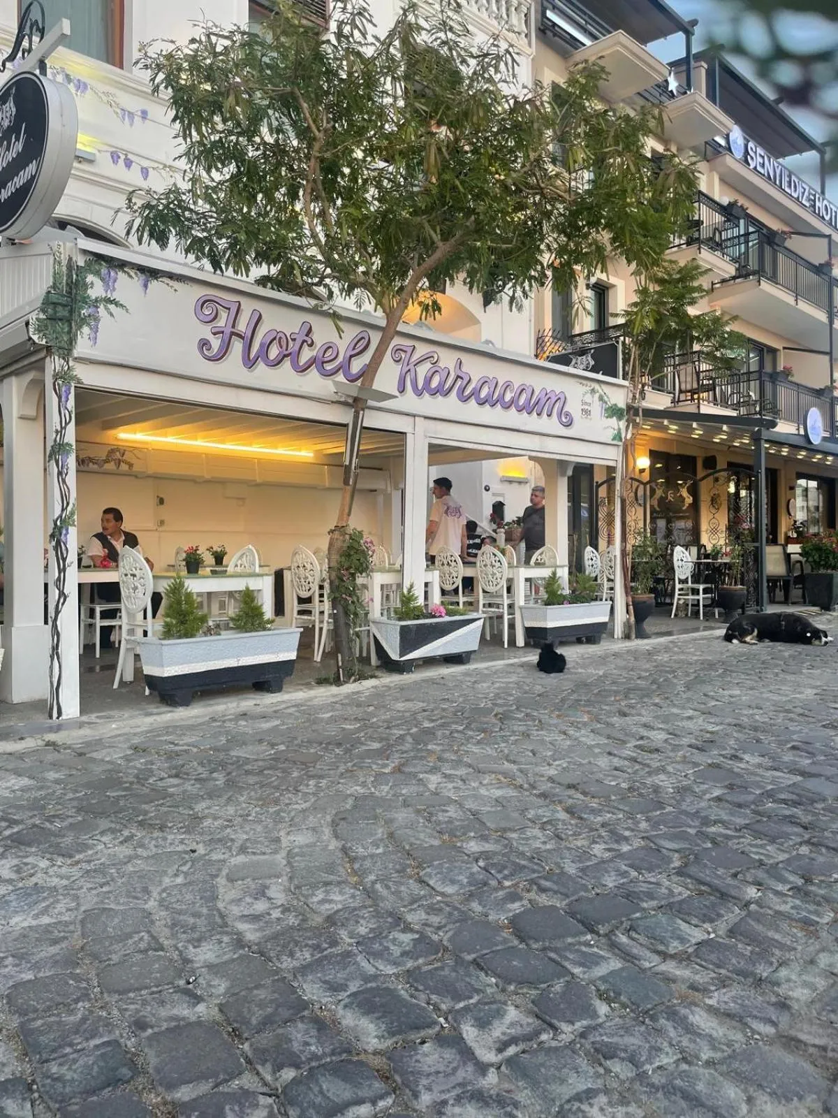 Garden in Hotel Karacam