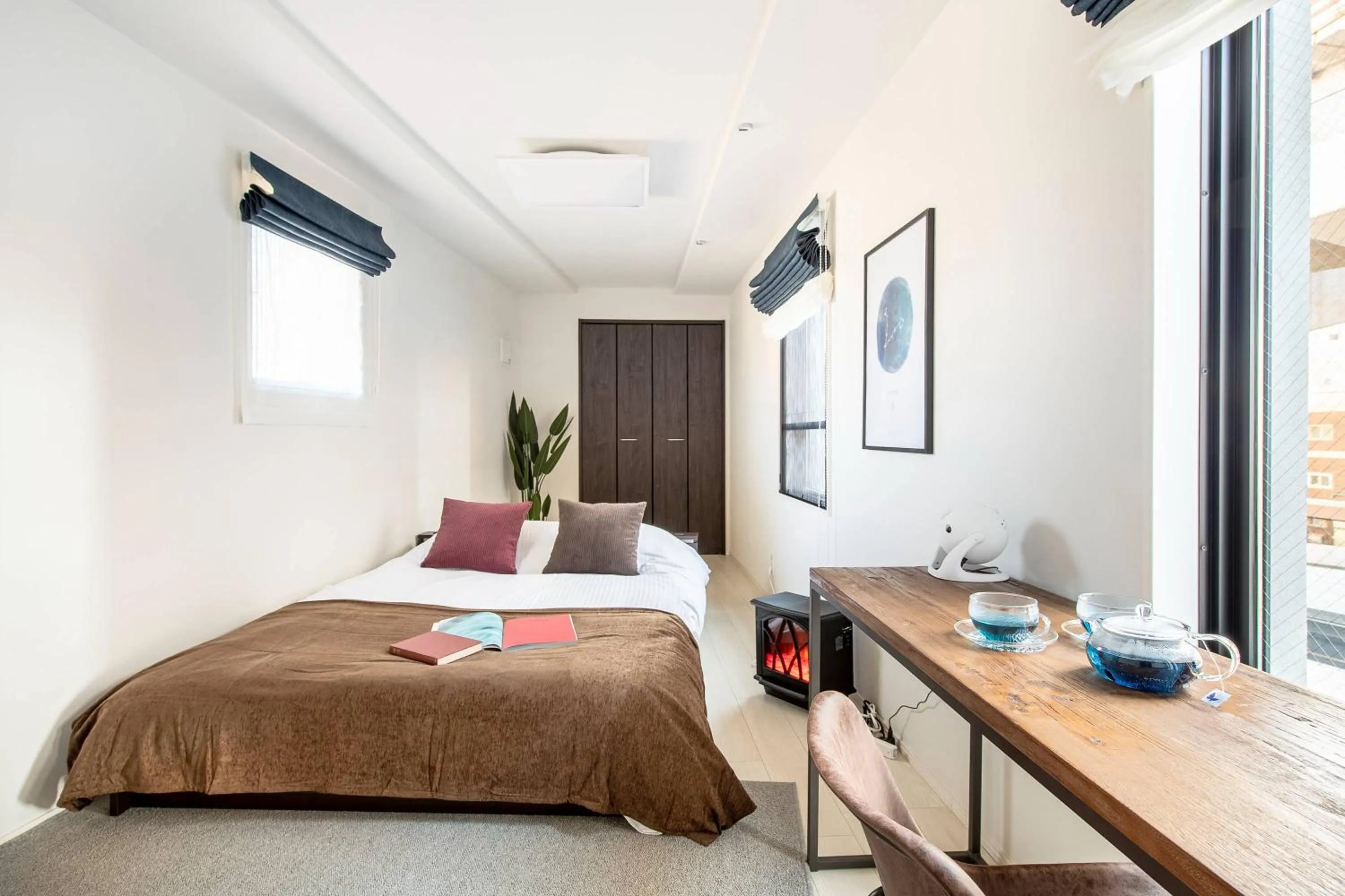 Bed in NOZOMIO PREMIER Meidaimae