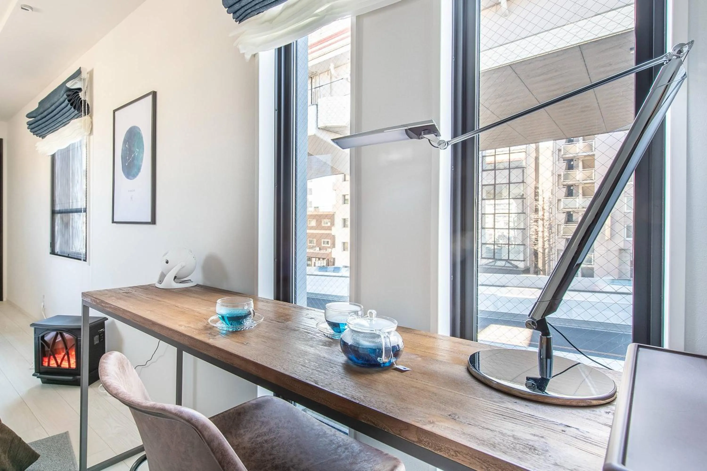 Seating area in NOZOMIO PREMIER Meidaimae