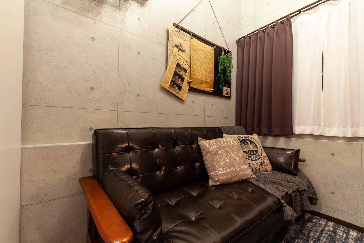 Living room in Vintage Design Kagurazaka