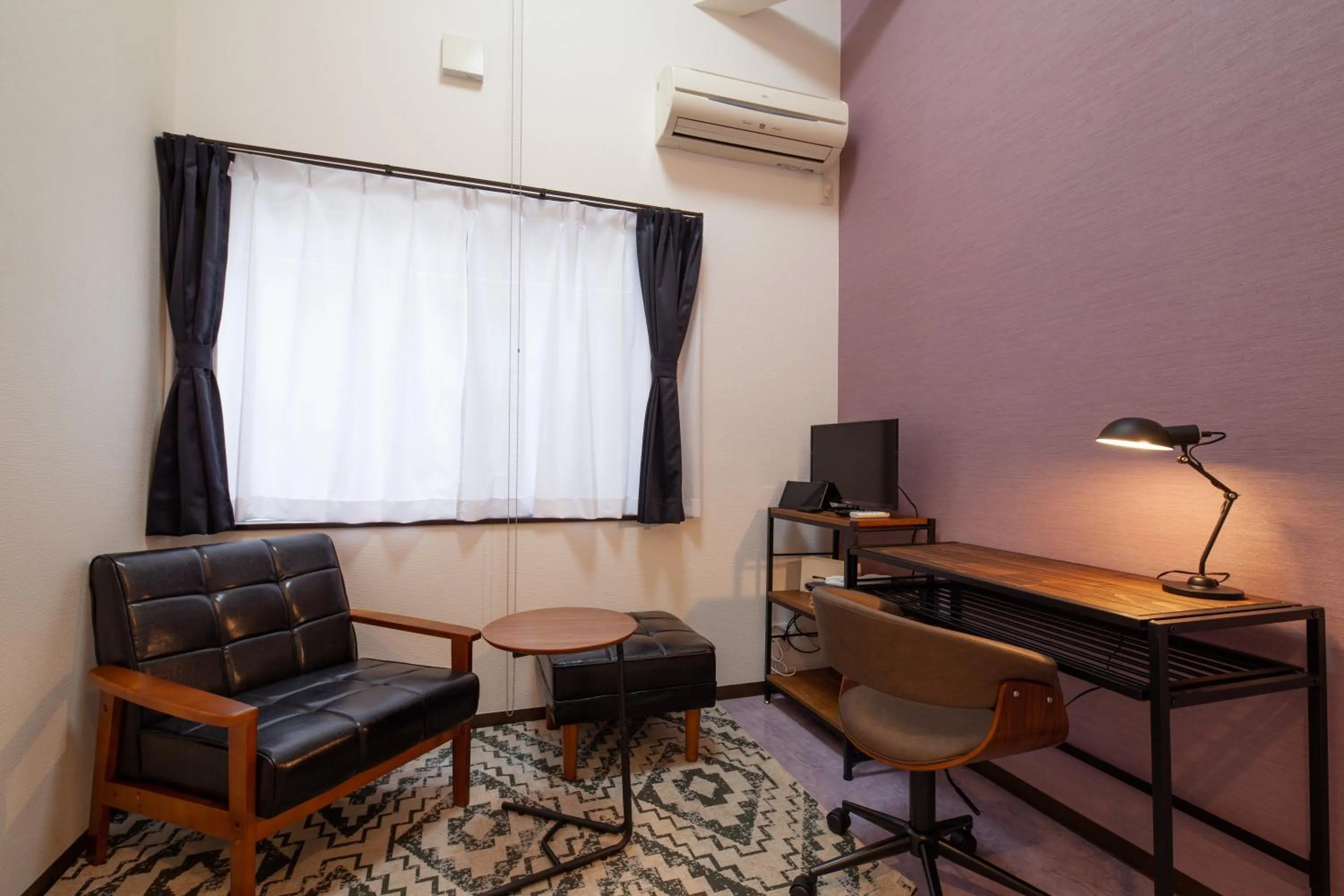 Seating area in Vintage Design Kagurazaka