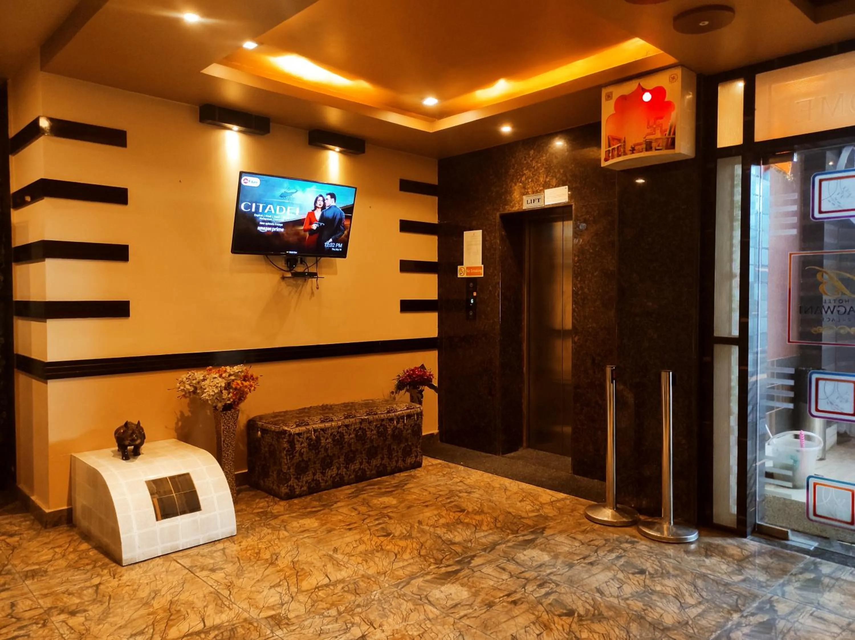 Lobby or reception in Hotel Bhagwani Palace