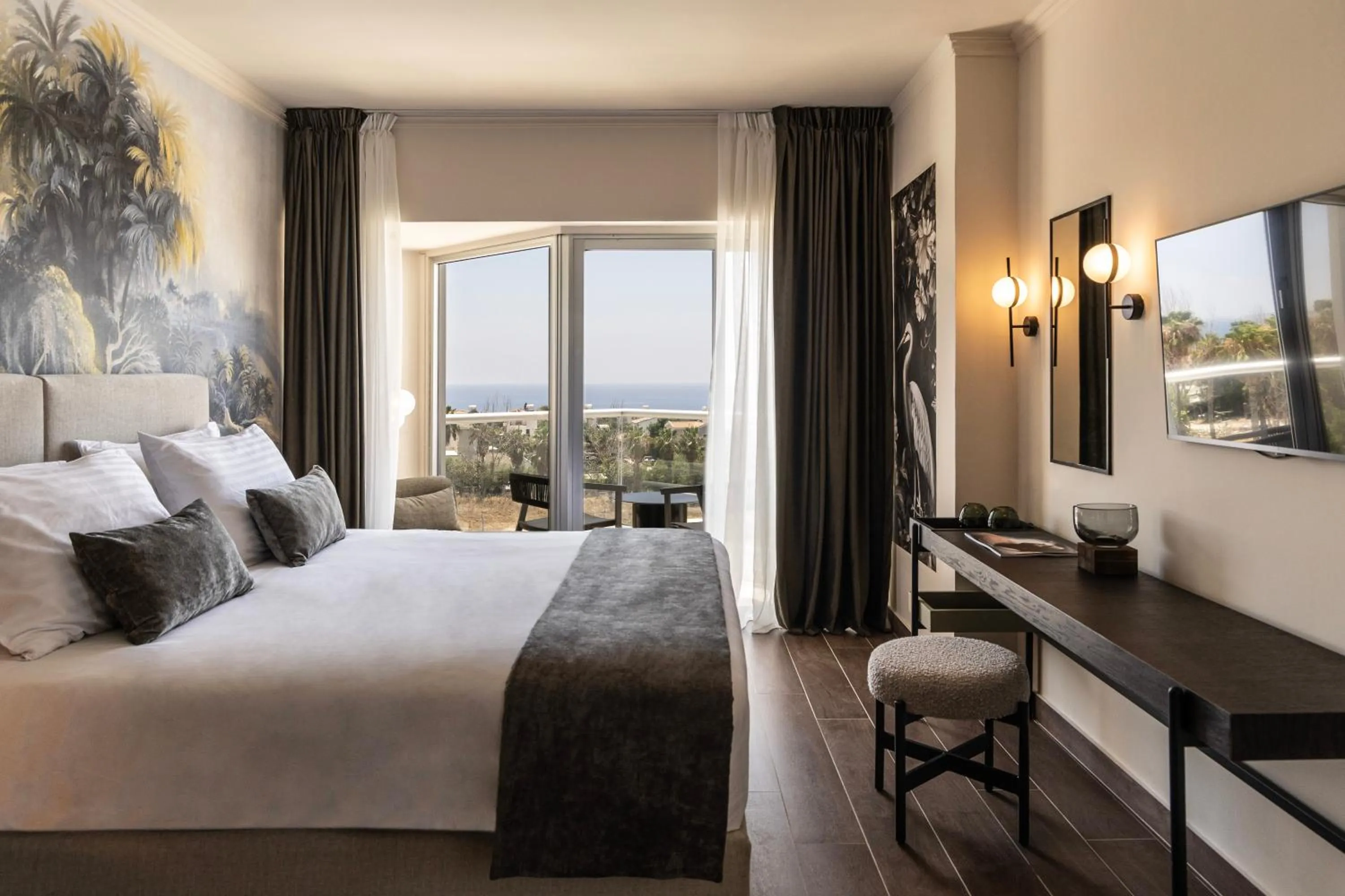 Bedroom, Bed in Cali Resort & Spa Designed For Adults by Louis Hotels