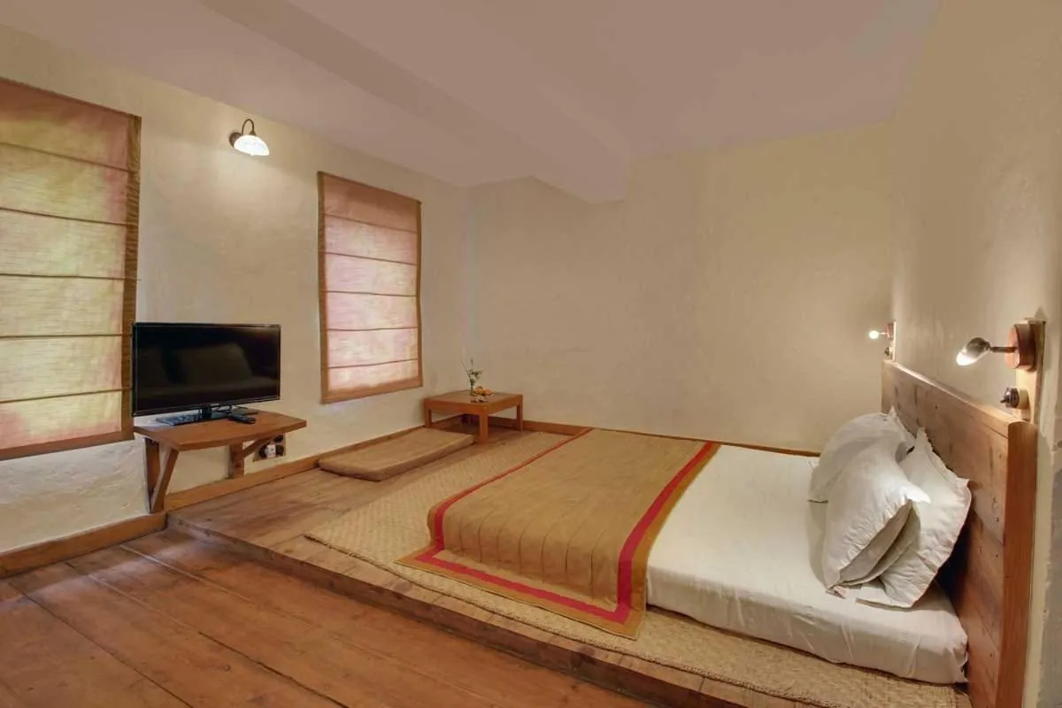 Bed in Eco Lodge Chevron