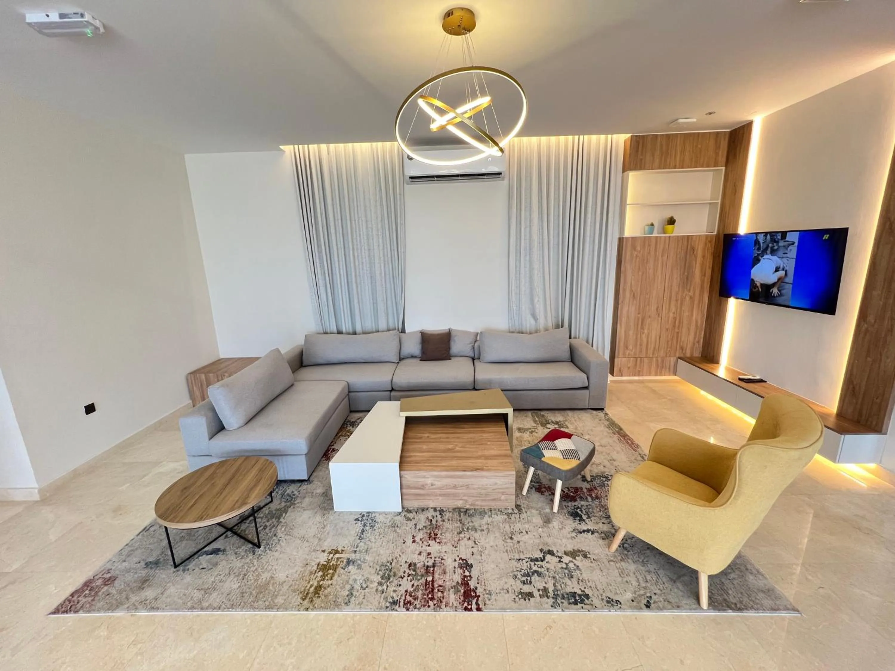 Living room in Dibba Mountain Park Resort