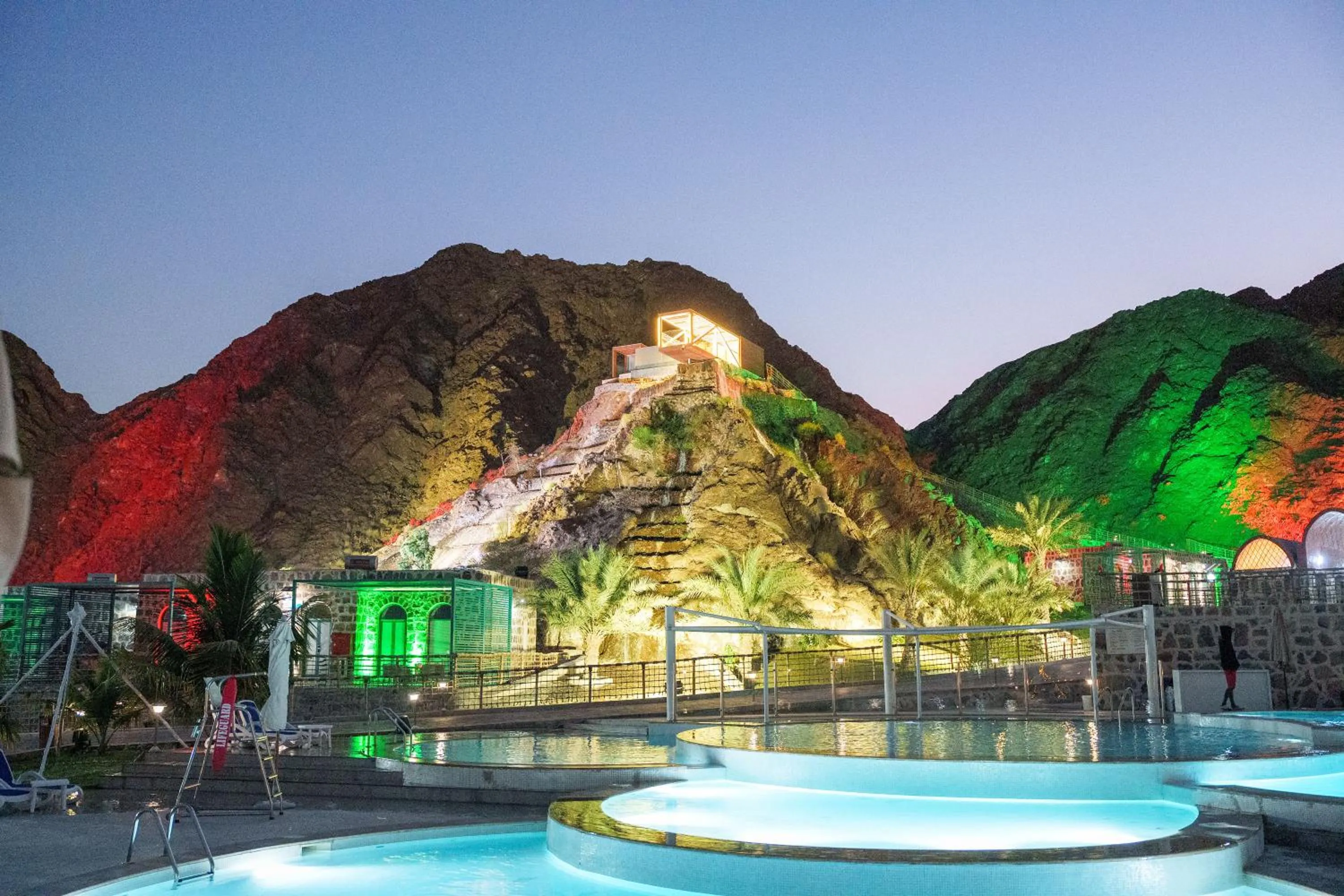 Swimming pool in Dibba Mountain Park Resort