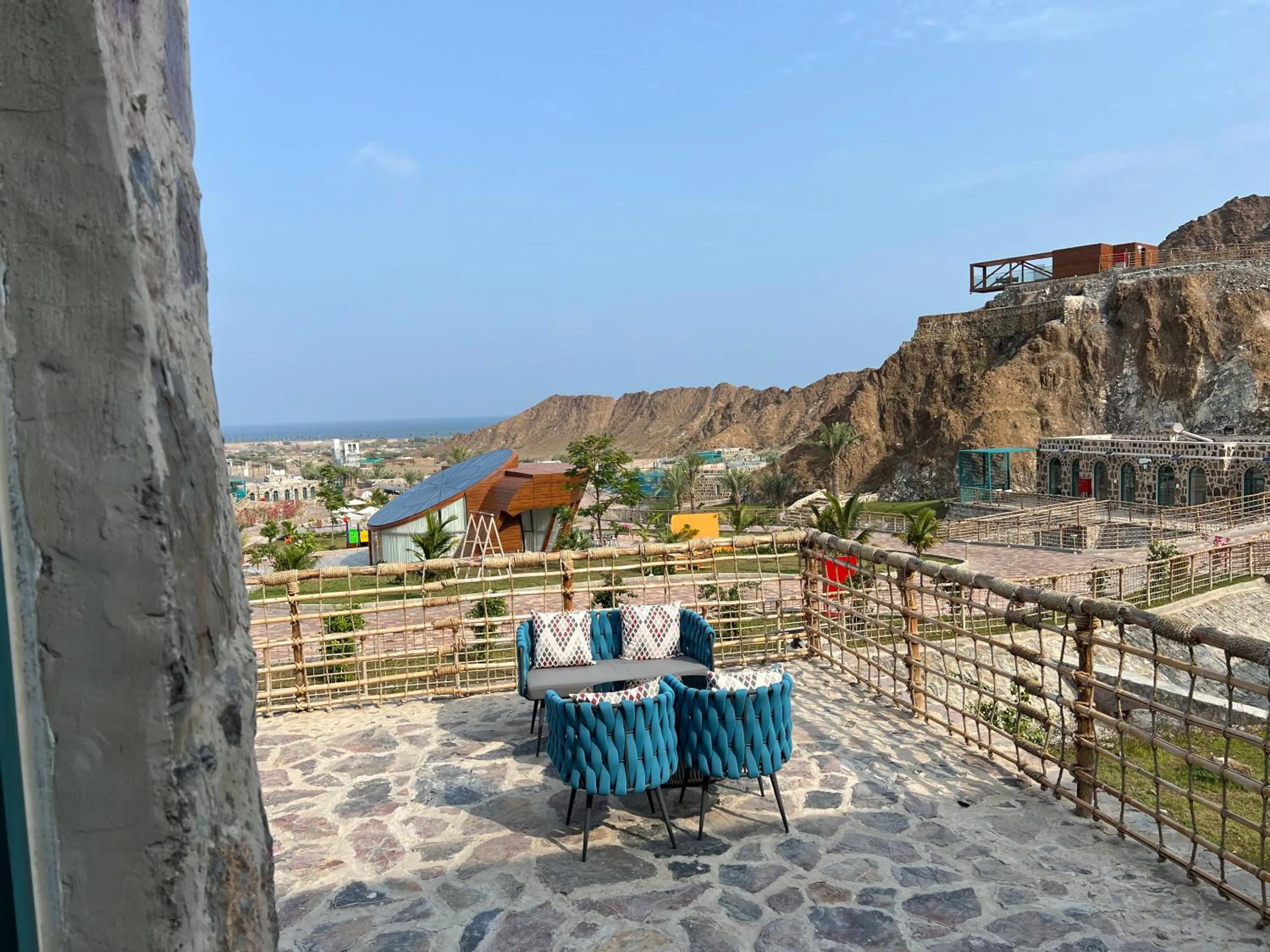 Balcony/Terrace in Dibba Mountain Park Resort