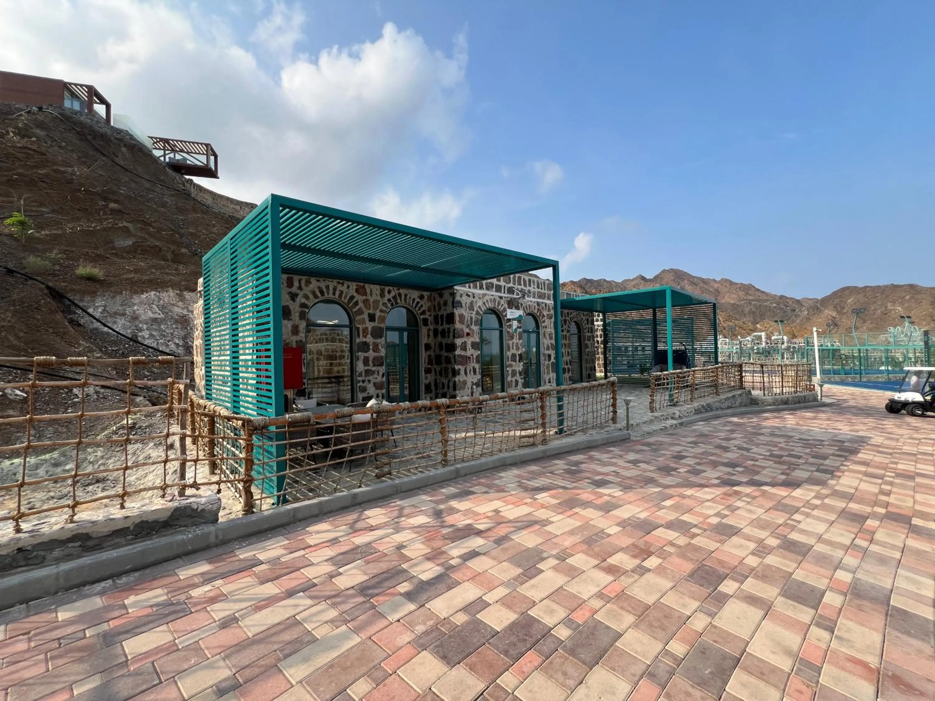 Mountain view in Dibba Mountain Park Resort