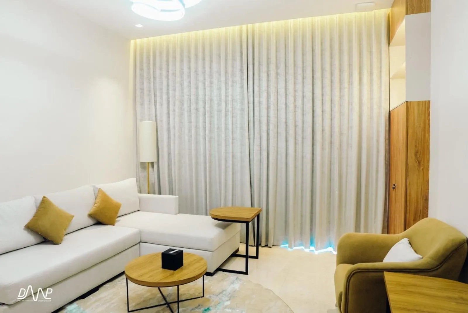 Living room in Dibba Mountain Park Resort