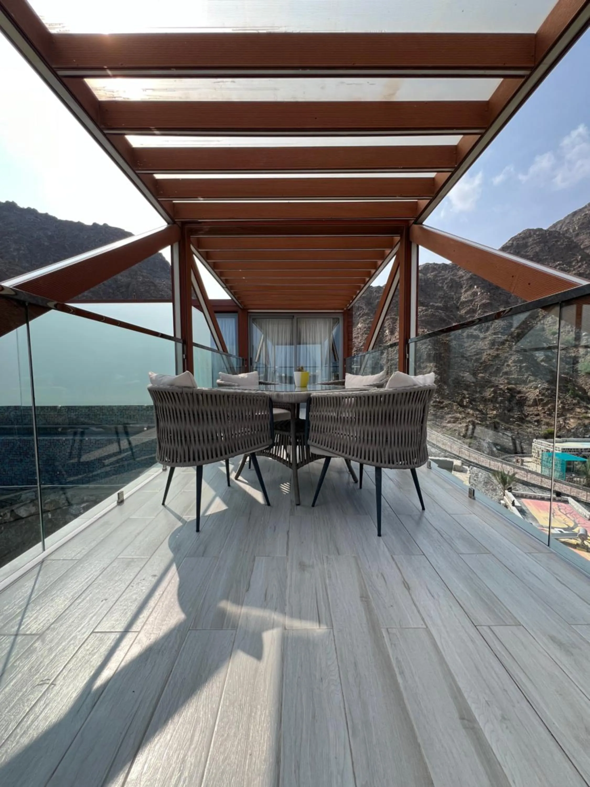 Balcony/Terrace in Dibba Mountain Park Resort