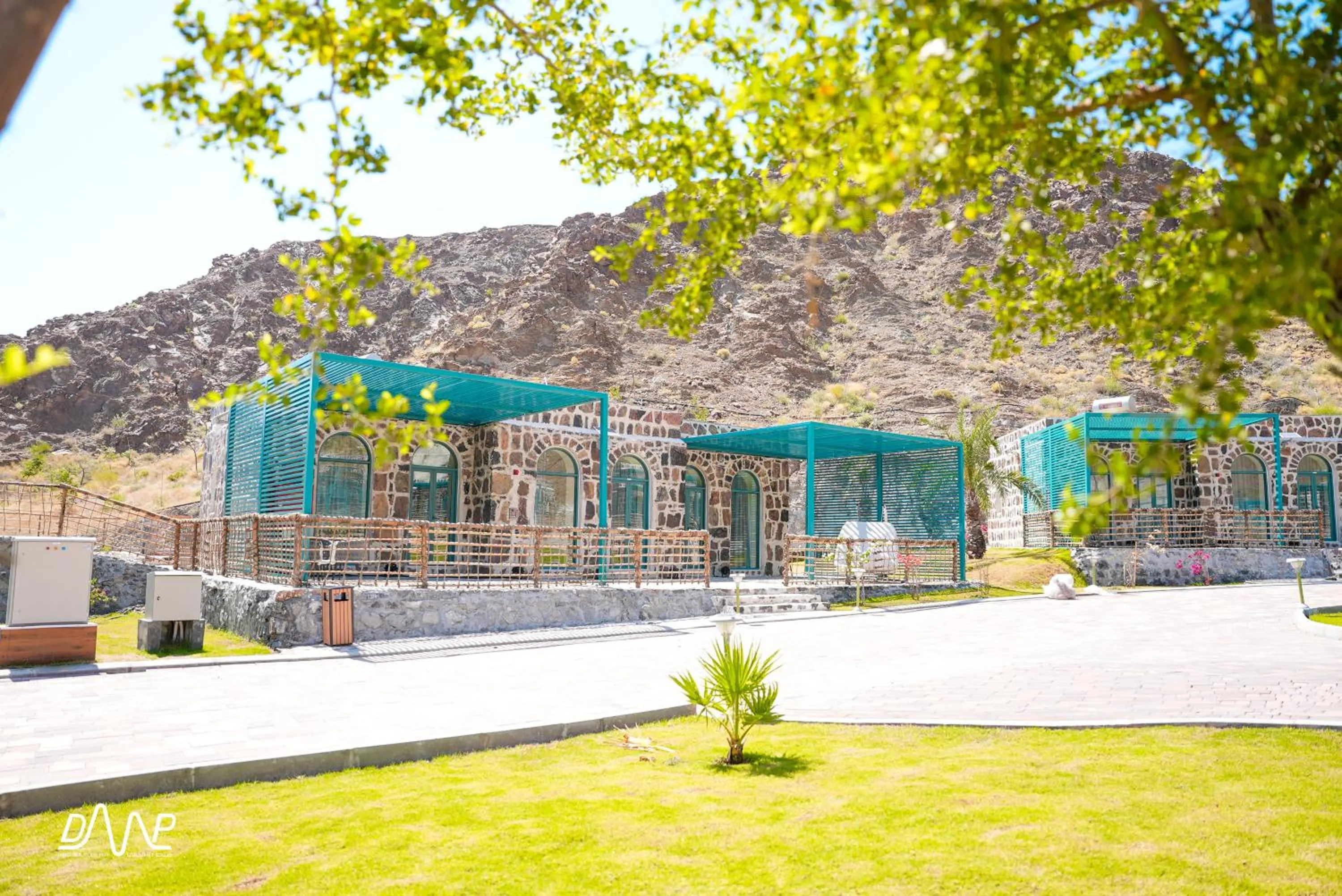 Natural landscape in Dibba Mountain Park Resort