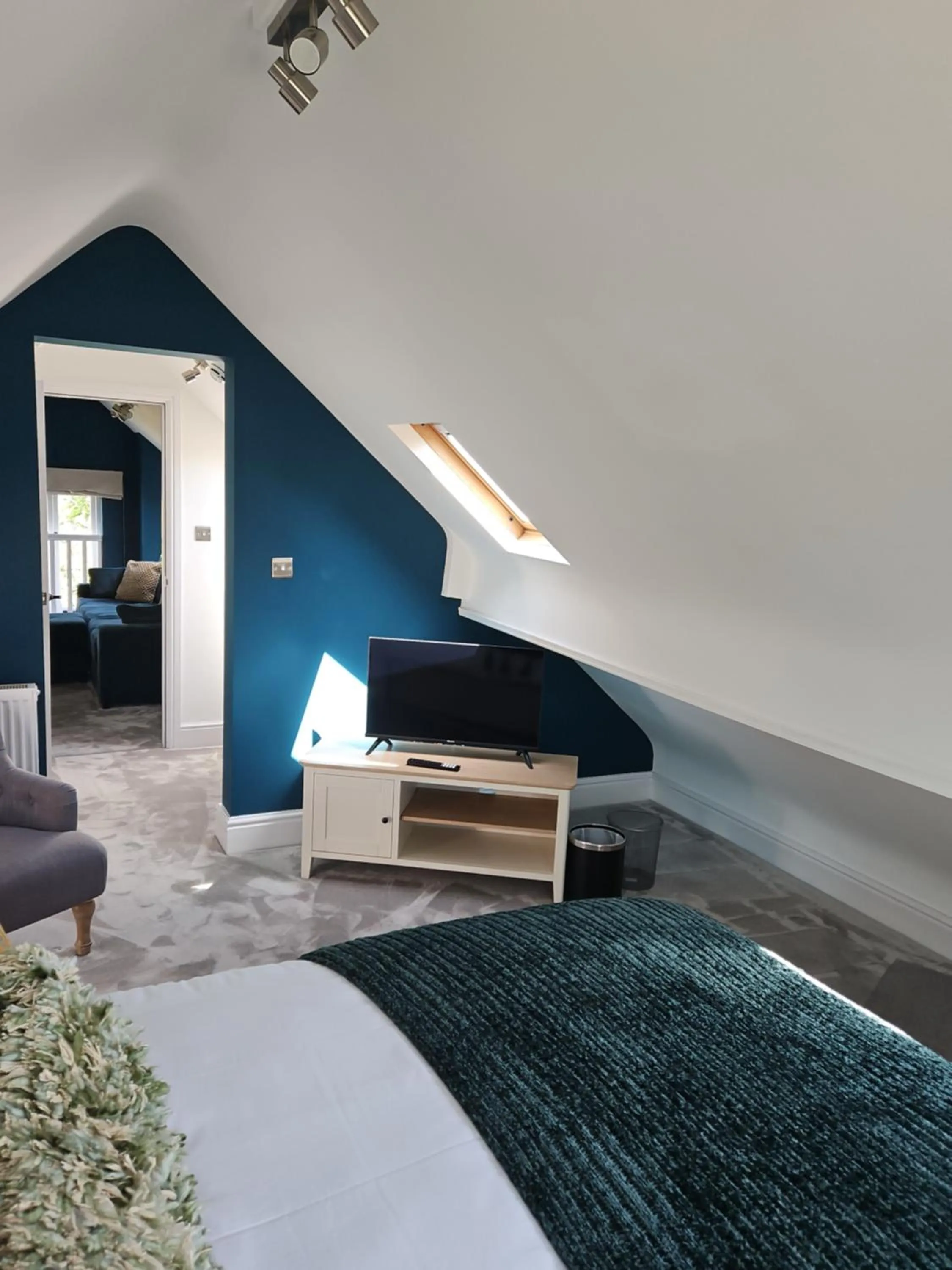 Bed in Mere Brook House