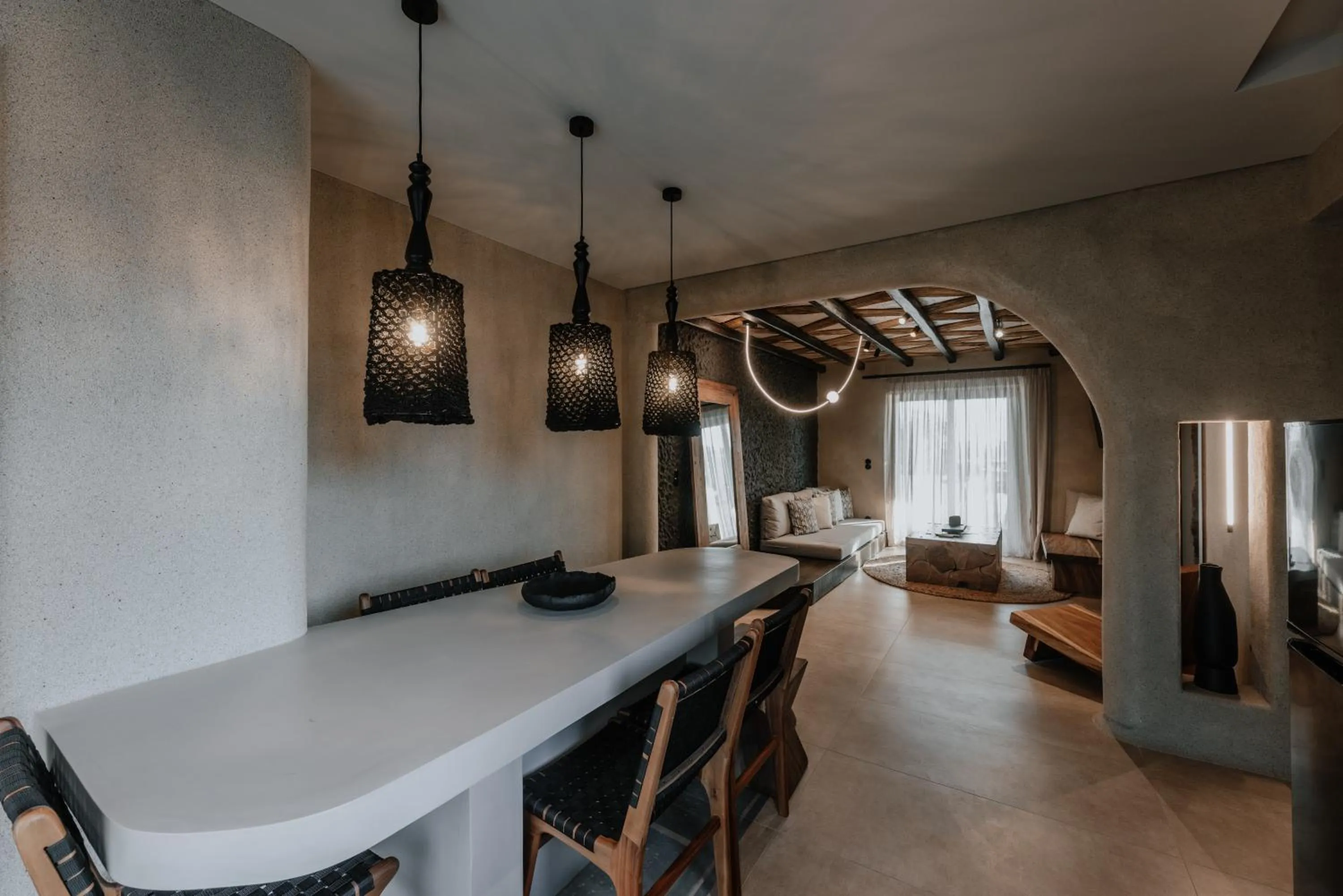 Living room in ONYM Curated Villas