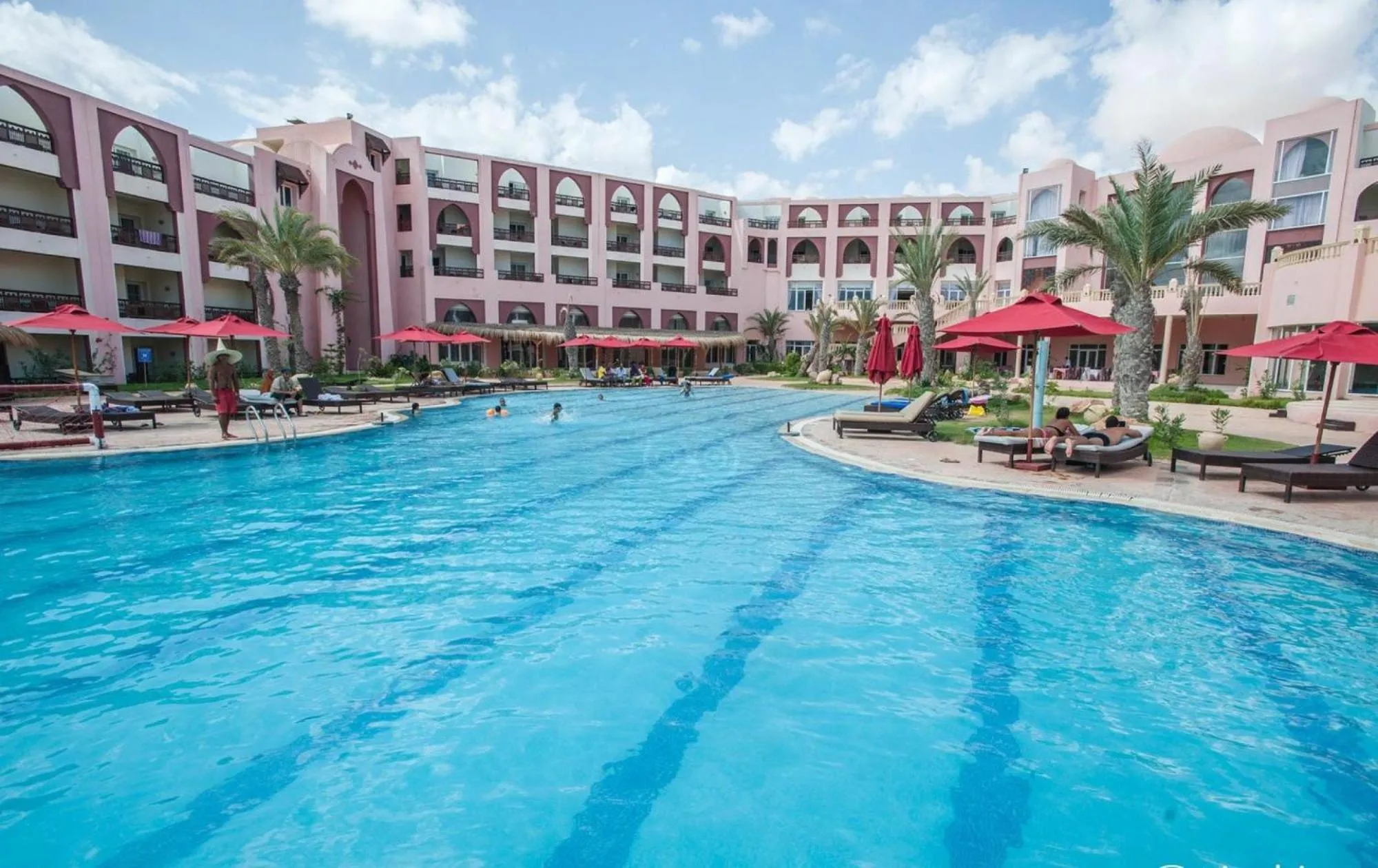 Swimming pool in Hotel & Club Lella Meriam