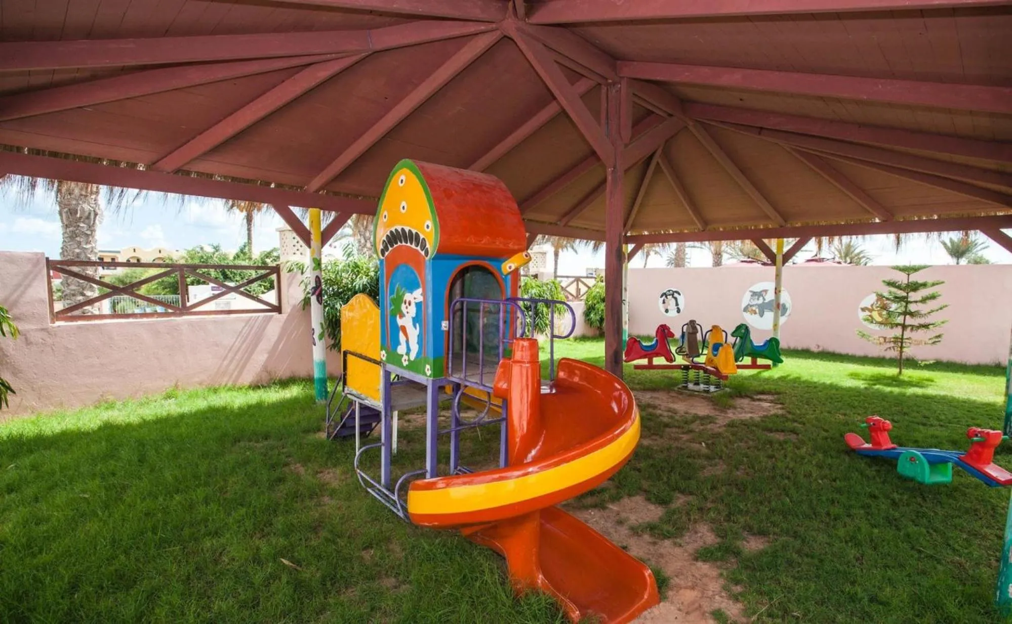 Children play ground in Hotel & Club Lella Meriam