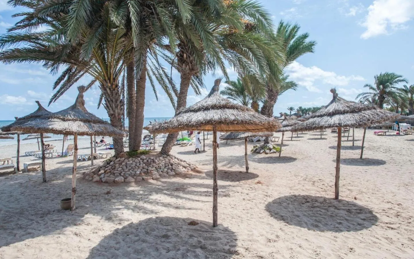 Beach in Hotel & Club Lella Meriam